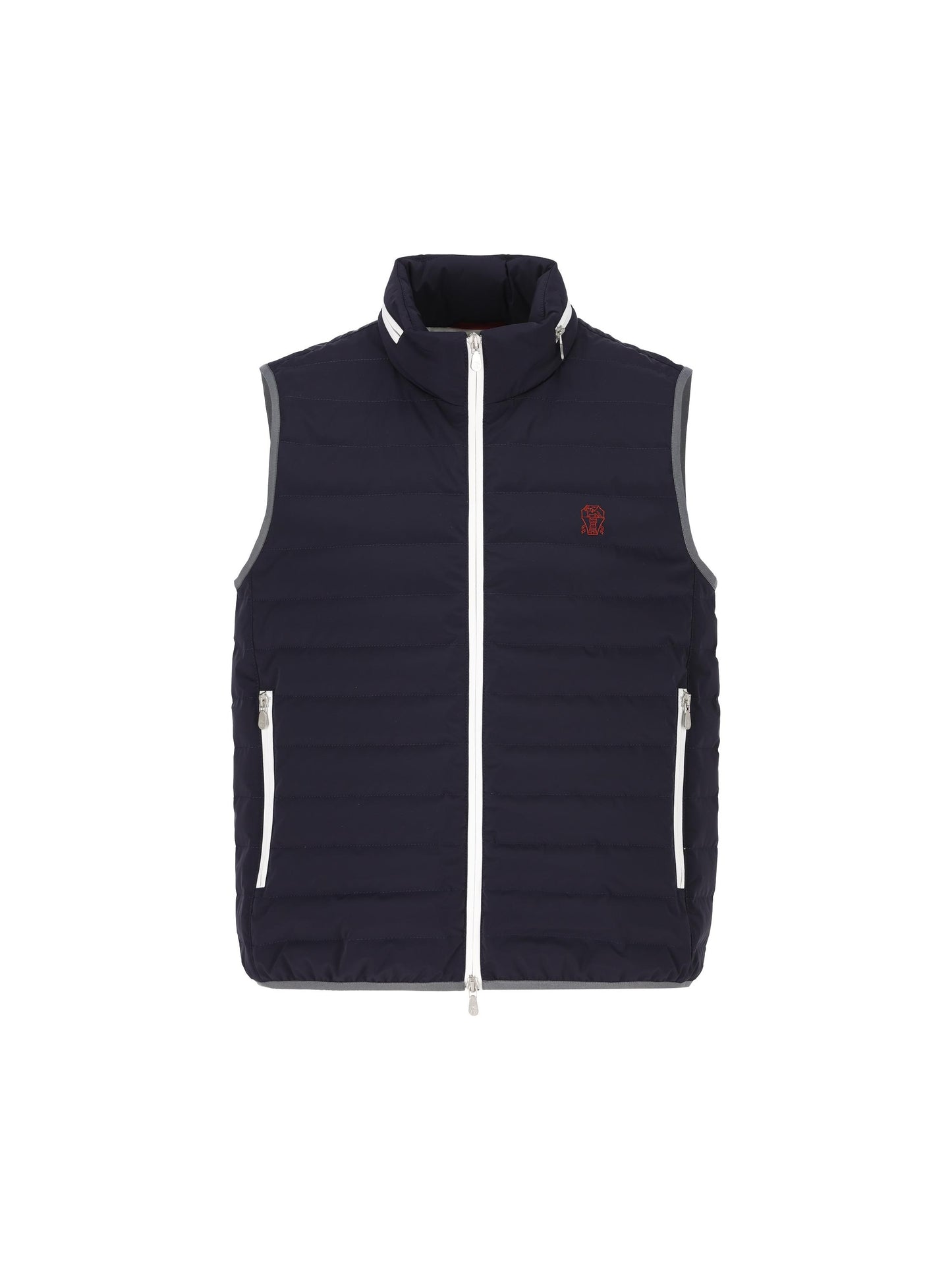 Gilet realizzato in poliammide ed elastan. MM49A7460G C1086 BRUNELLO CUCINELLI 