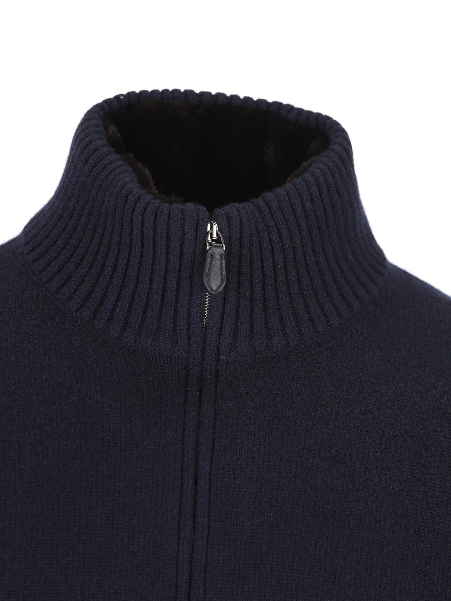 Bomber realizzato in baby cashmere. FAP3131 W000 LORO PIANA 