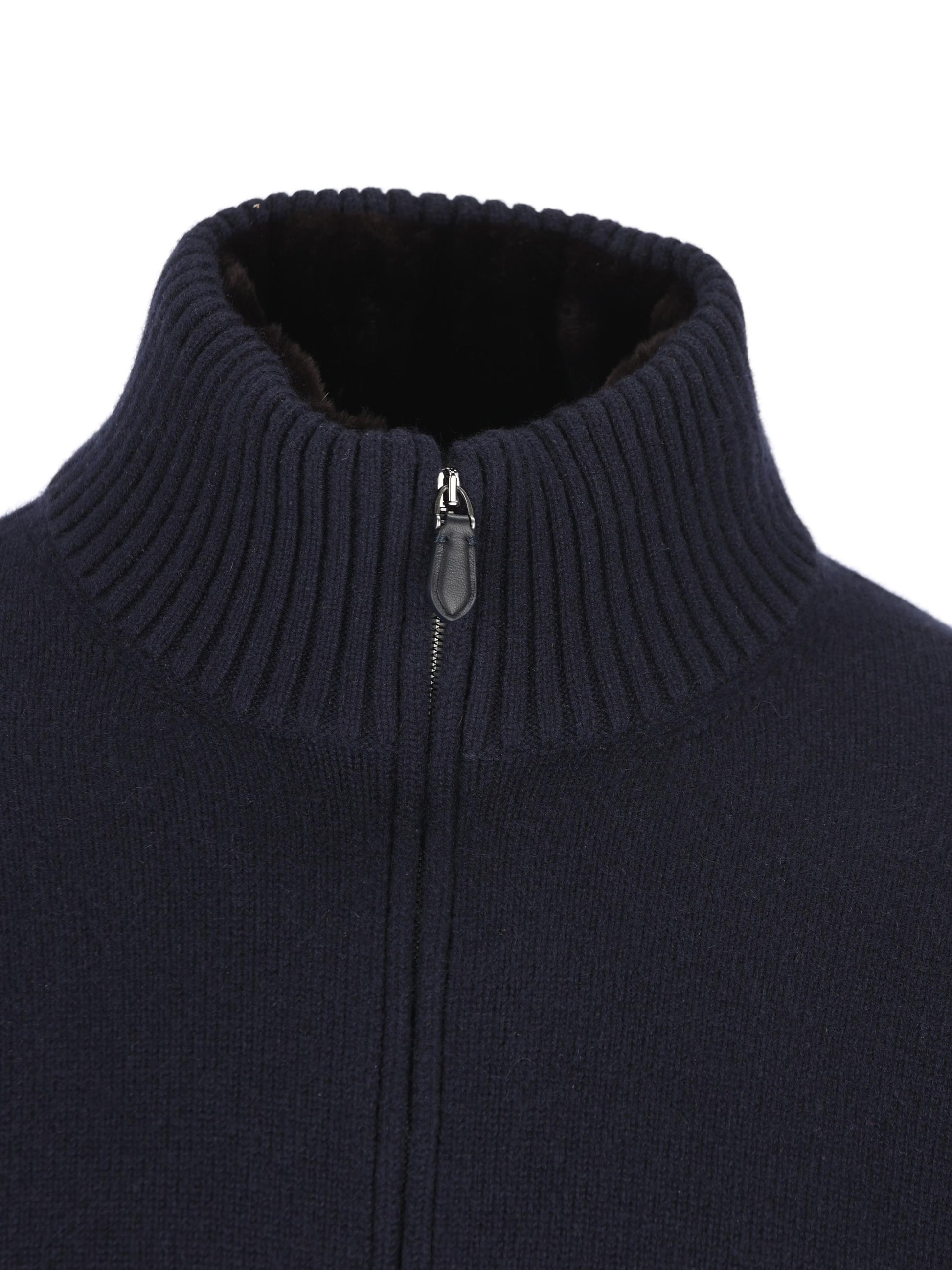 Bomber realizzato in baby cashmere. FAP3131 W000 LORO PIANA 