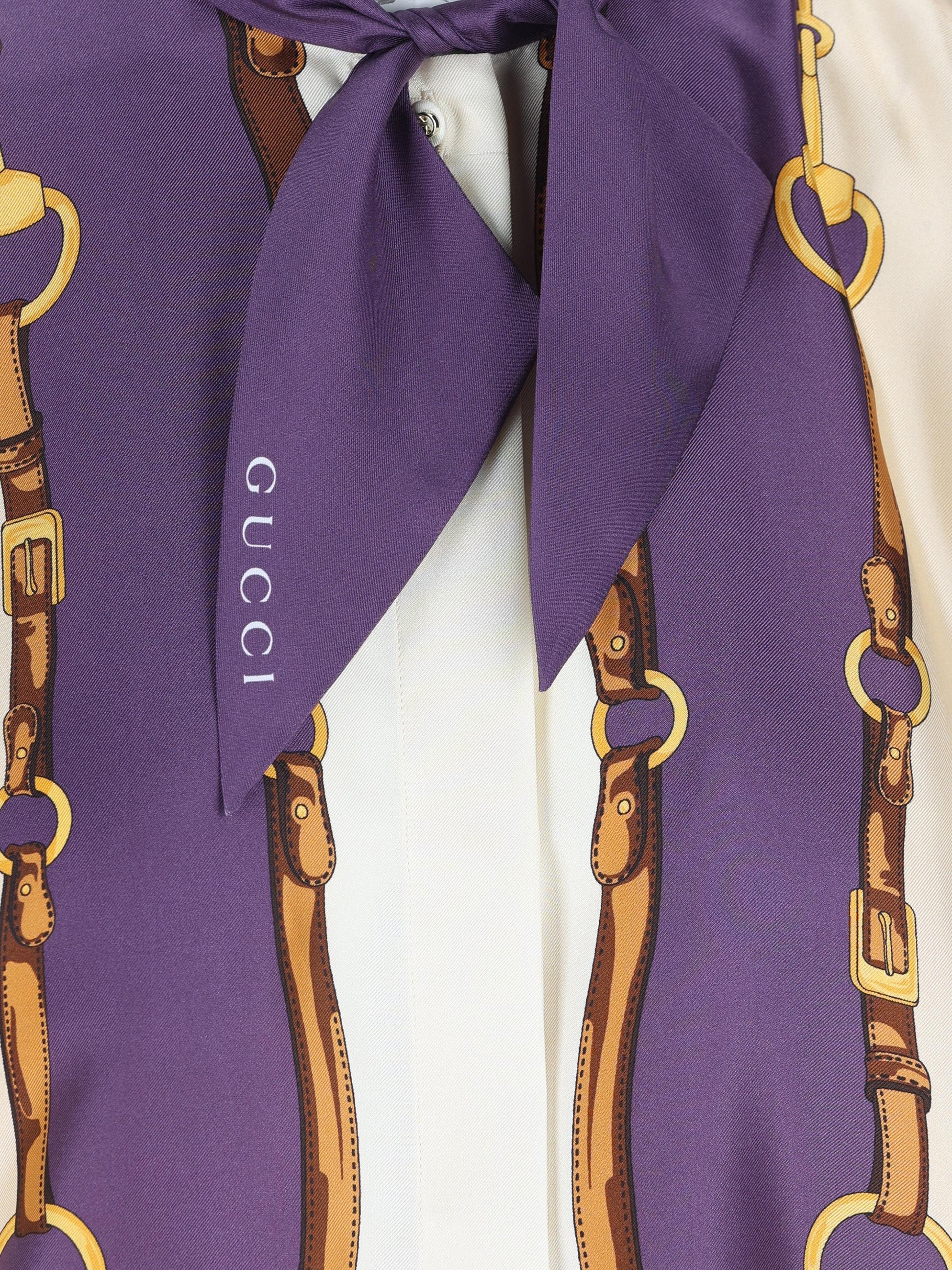 Camicia realizzata in seta. 855593 ZAUK42358 GUCCI 