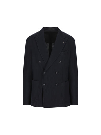 Giacca Doppiopetto in Misto Lana 1SMJ20K AI340260B10551254 TAGLIATORE 