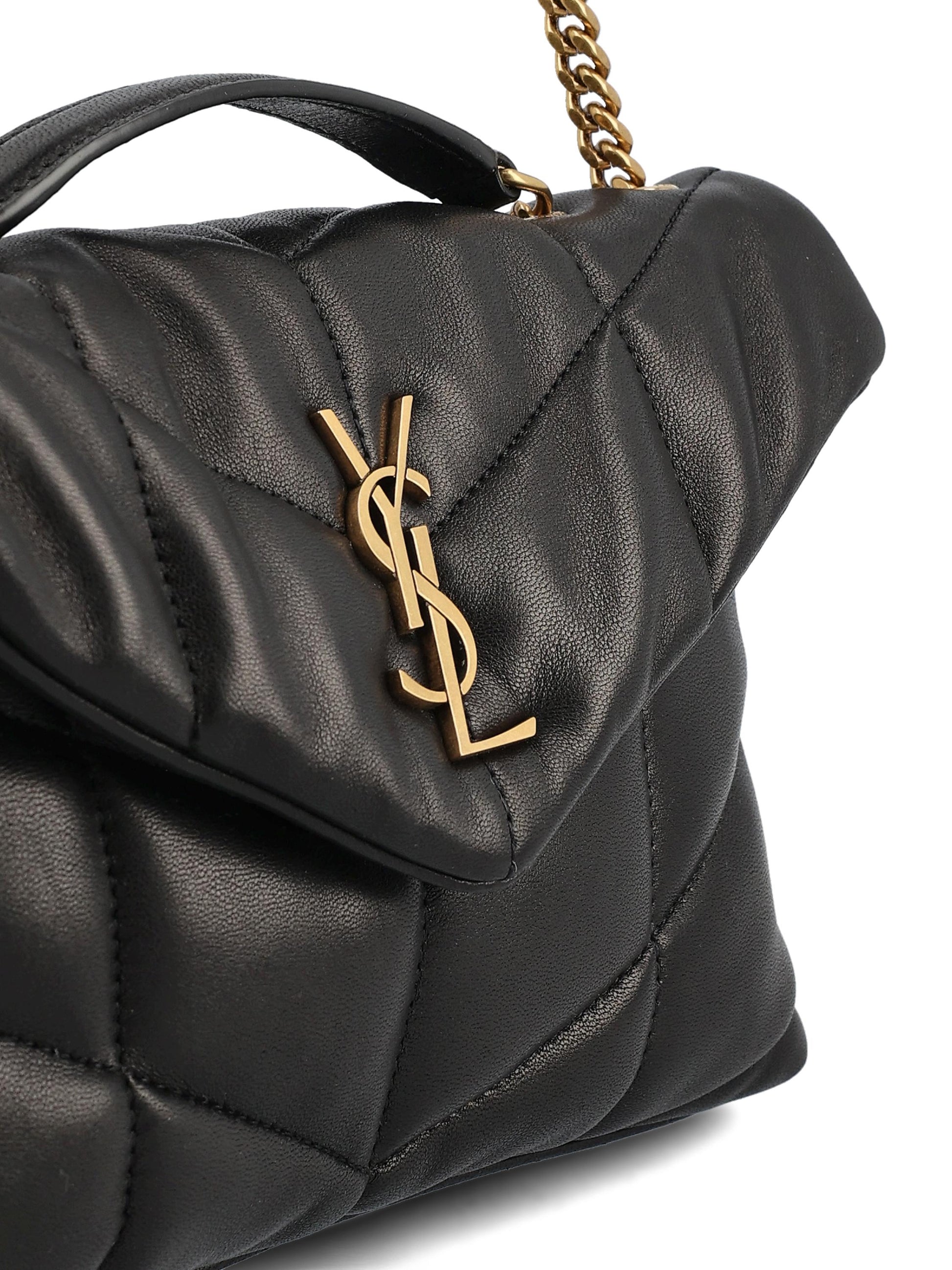 Borsa Puffer Toy Mini in pelle. 759337 1EL071000 SAINT LAURENT 