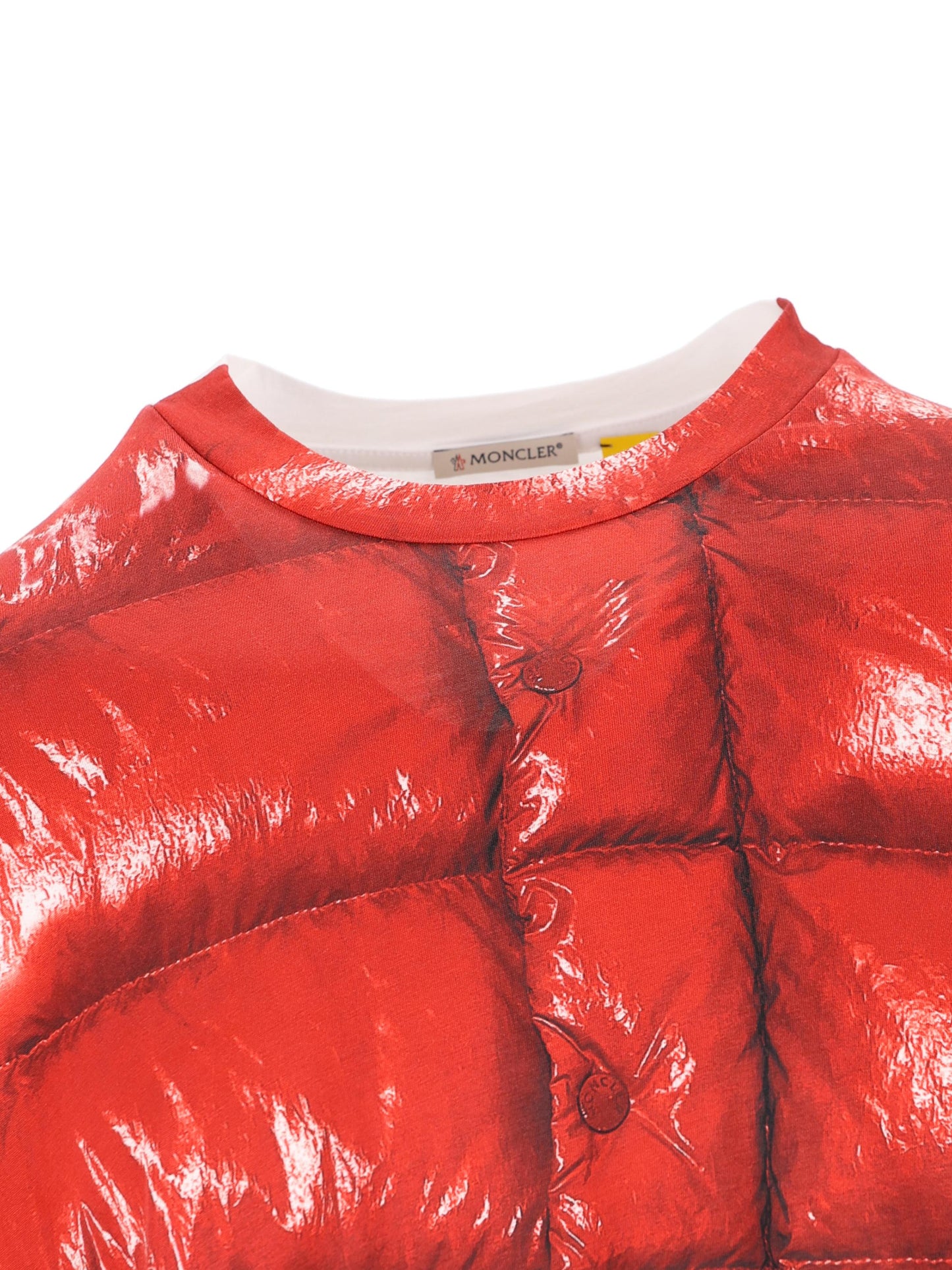 T-Shirt realizzata in cotone. M8C00001 89AYW457 MONCLER - ASAP ROCKY 