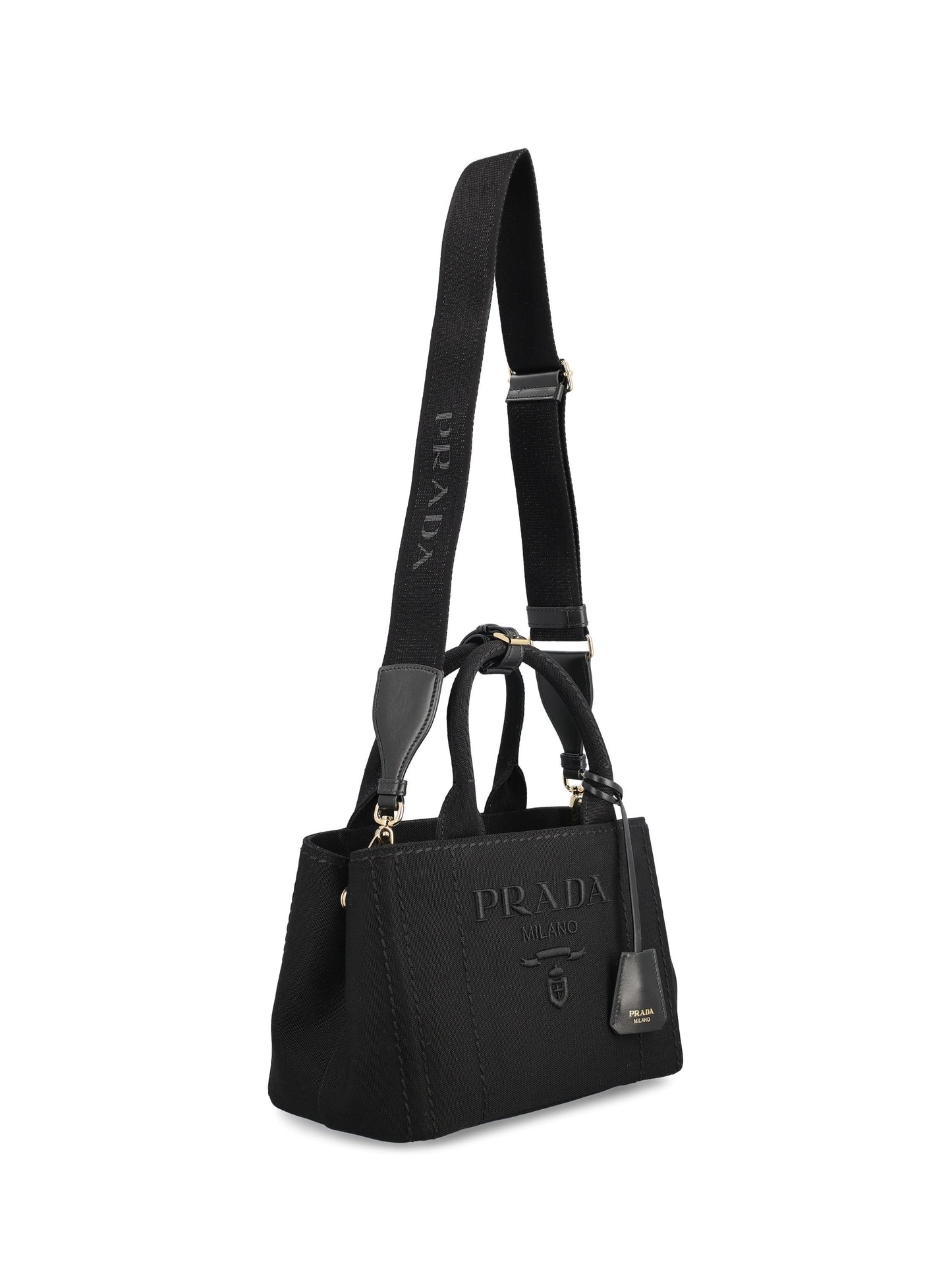 Borsa realizzata in misto lino. 1BG464 2CYAF0002 PRADA 