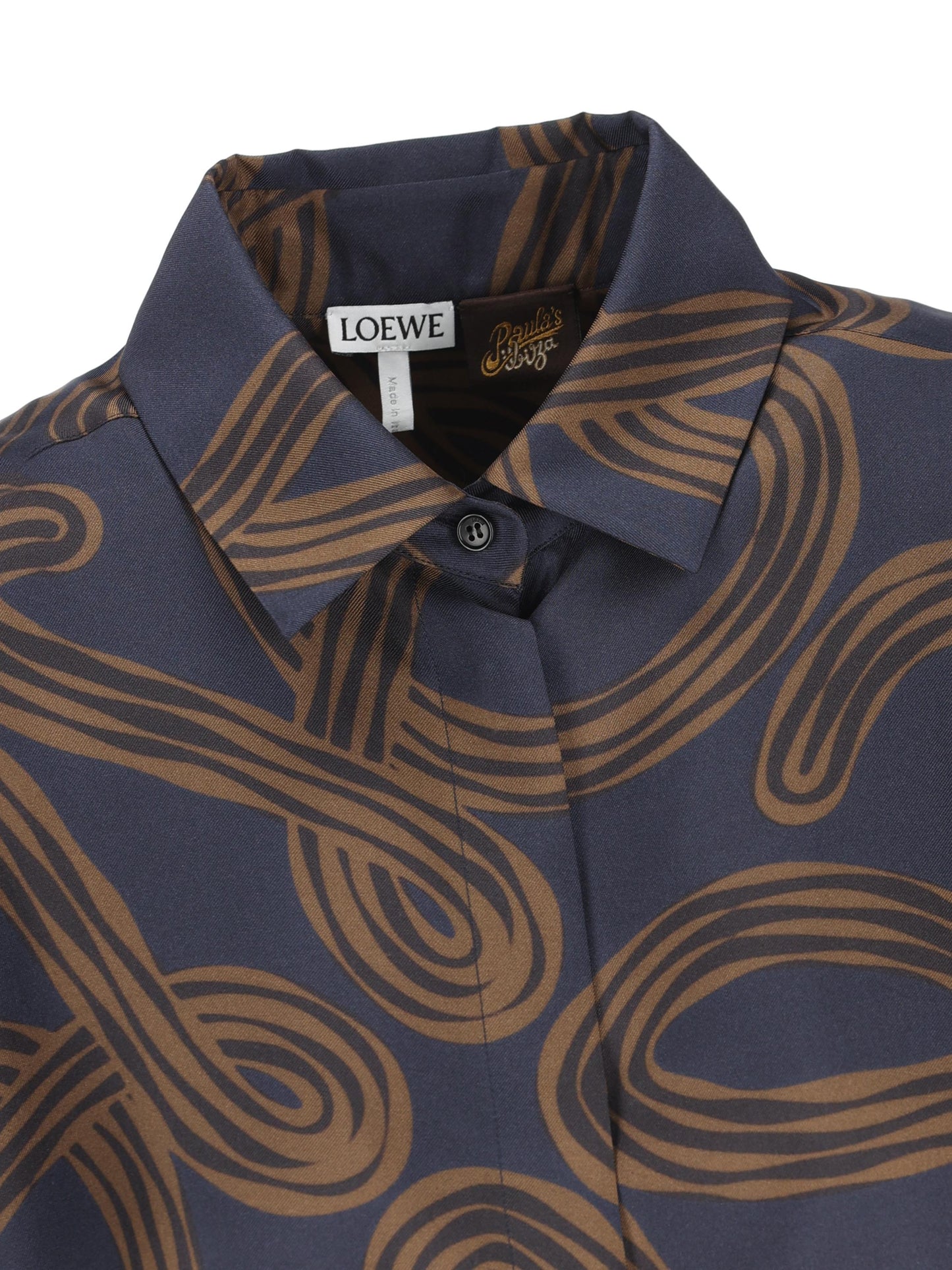 Camicia in leggero twill di seta S616Y05X74 4042 LOEWE - PAULA'S IBIZA 
