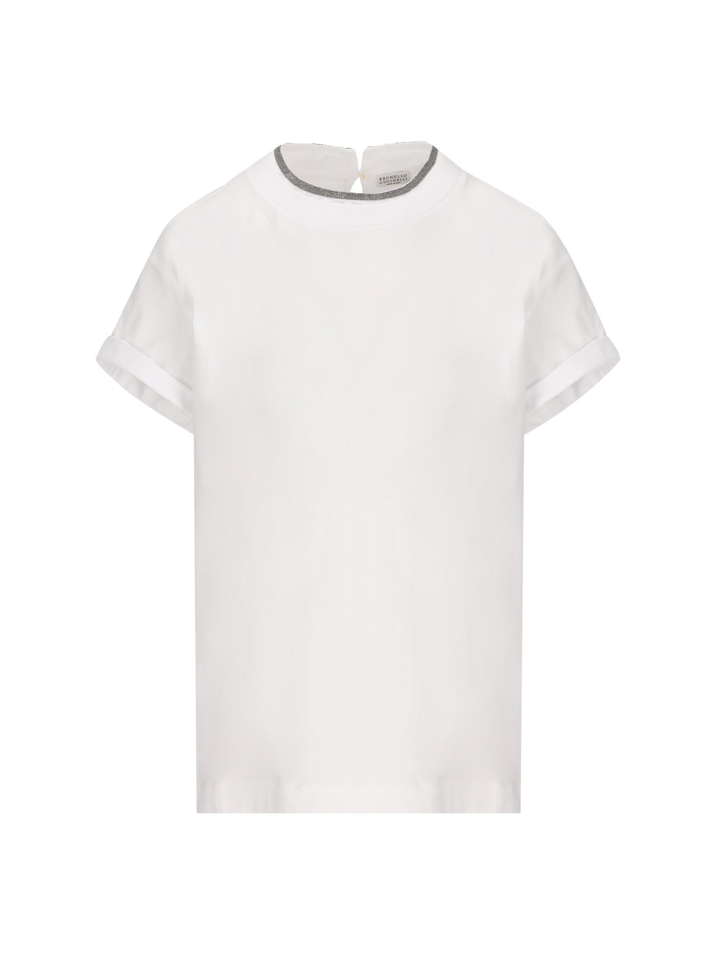 T-Shirt in cotone. M0T18BD200 C159 BRUNELLO CUCINELLI 