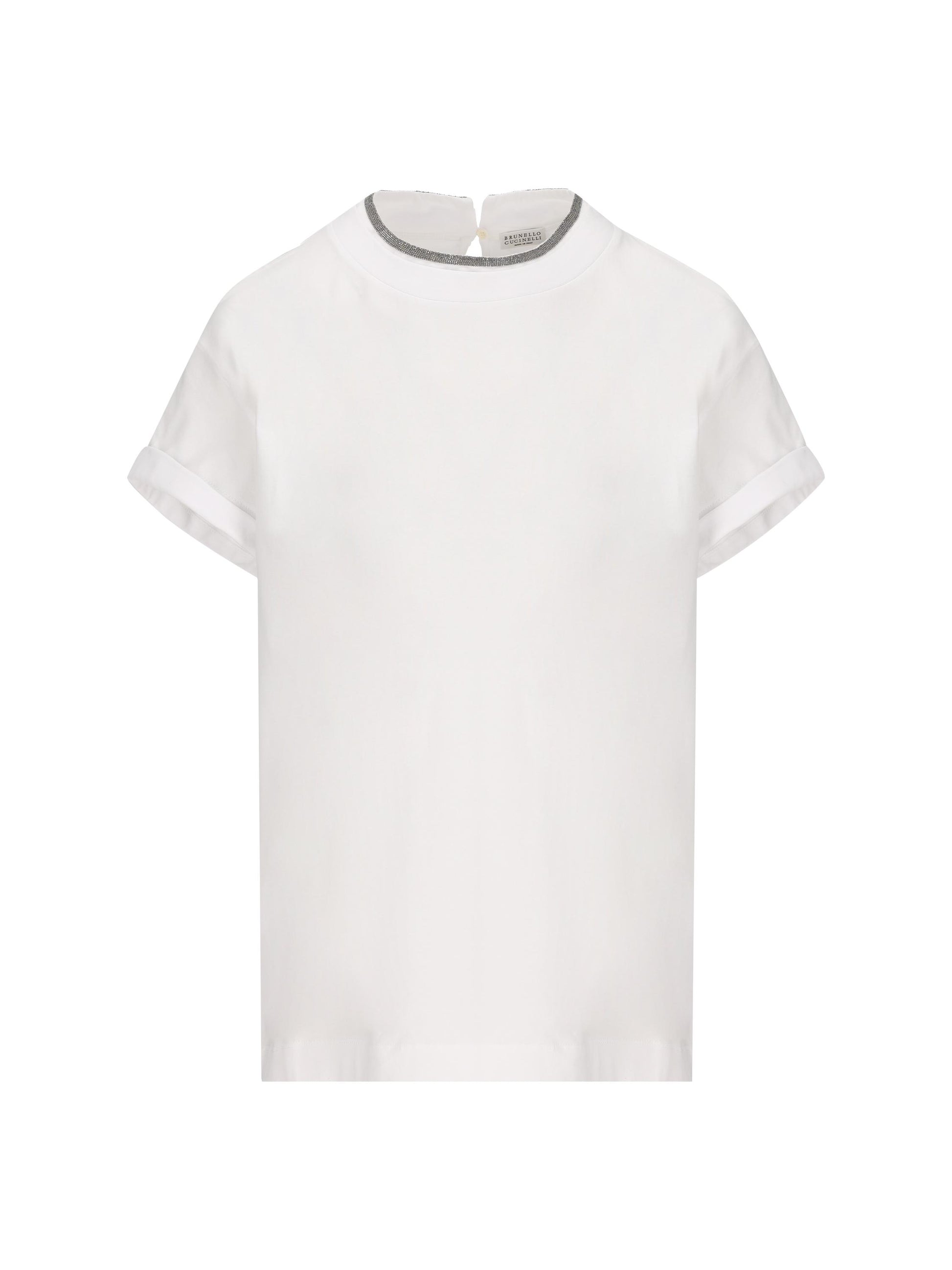 T-Shirt in cotone. M0T18BD200 C159 BRUNELLO CUCINELLI 