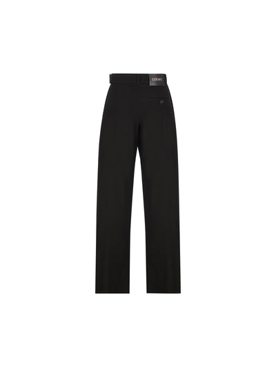 Pantaloni realizzati in lana. S359Y04XI3 1100 LOEWE 