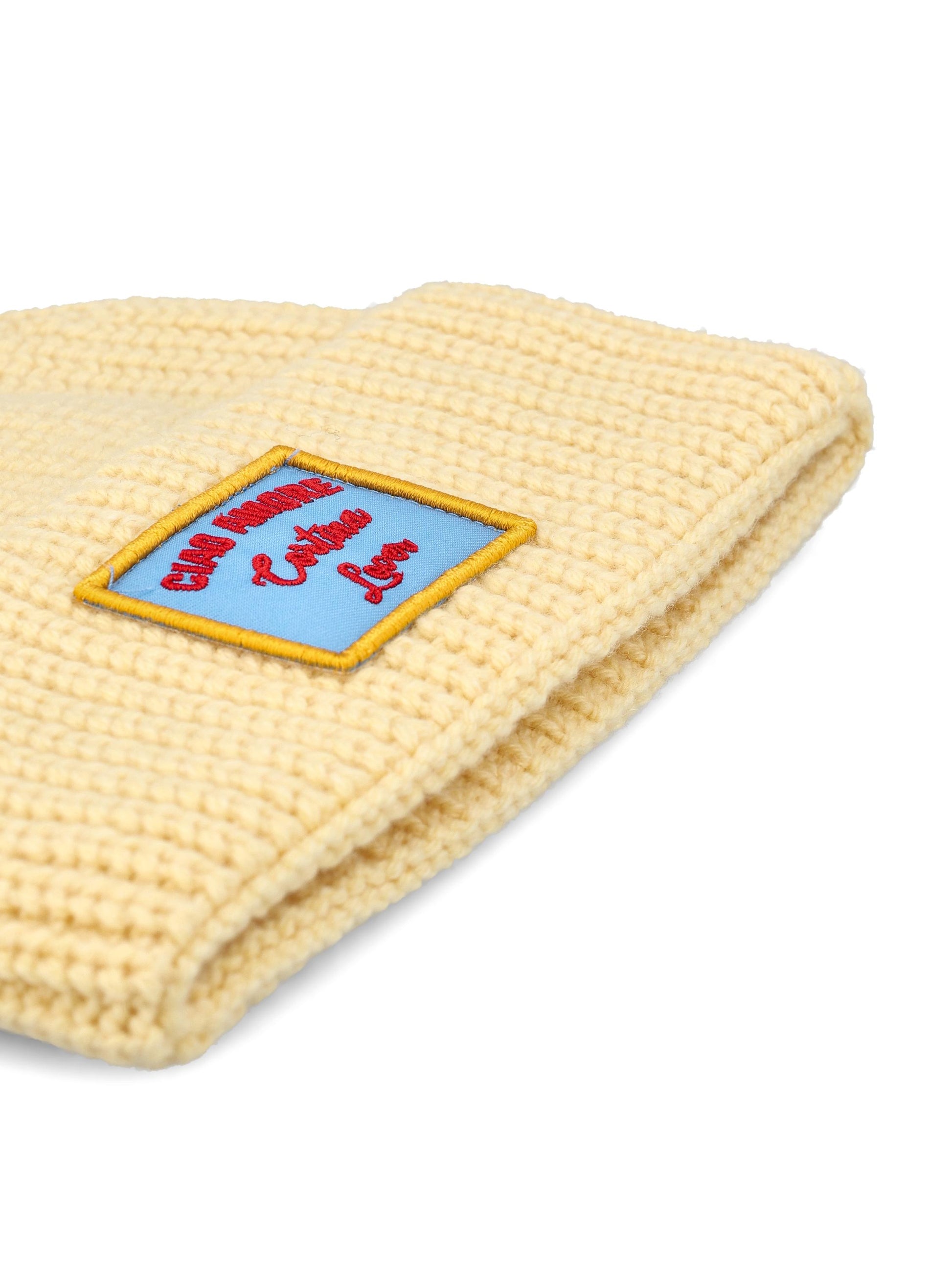 Cappello in lana e cashmere "Ciao Amore Cortina Lover" F25EM2831K 05 GIADA BENINCASA 