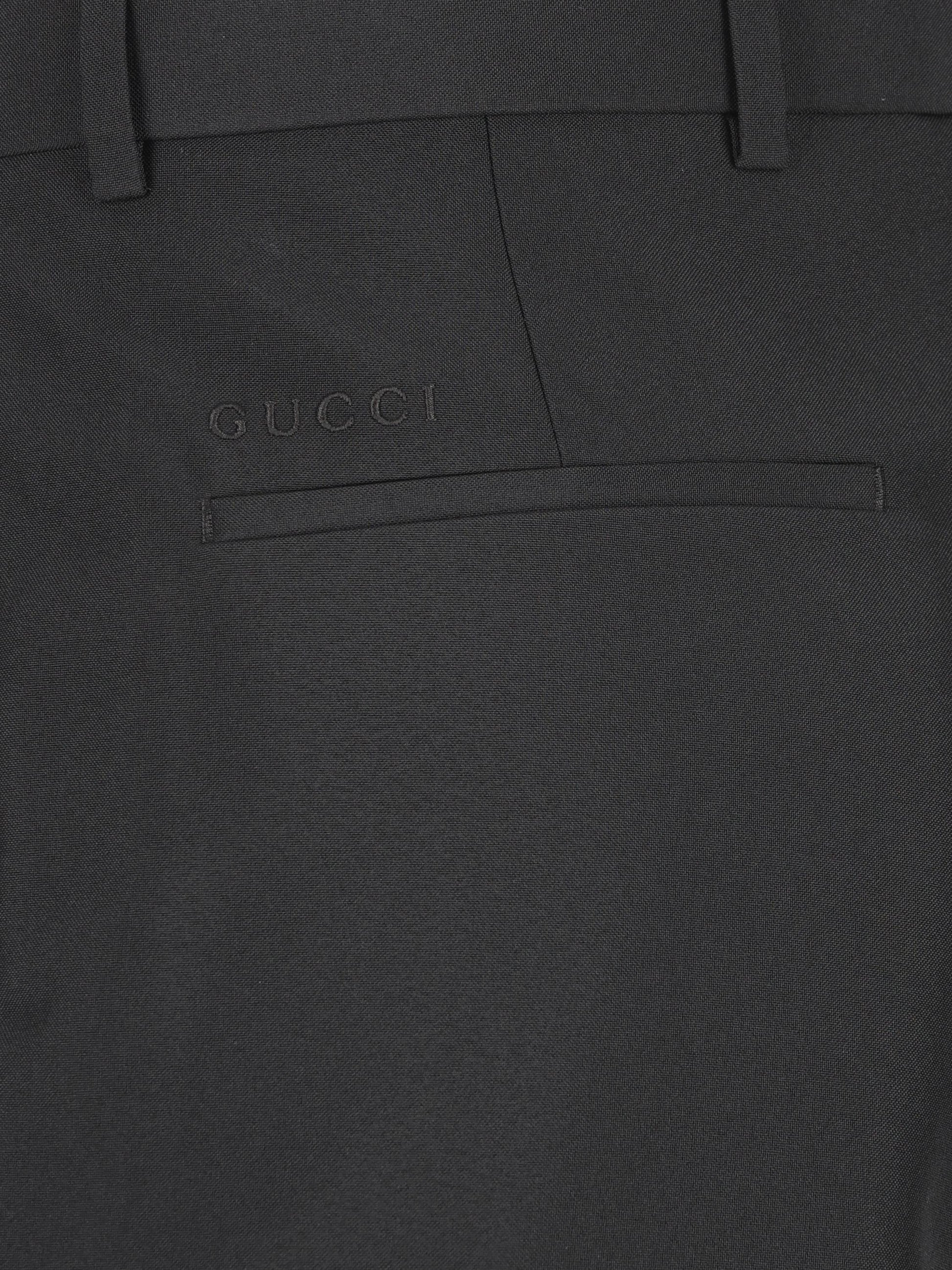 Pantalone realizzato in twill di seta. 850090 Z7AYA1000 GUCCI 