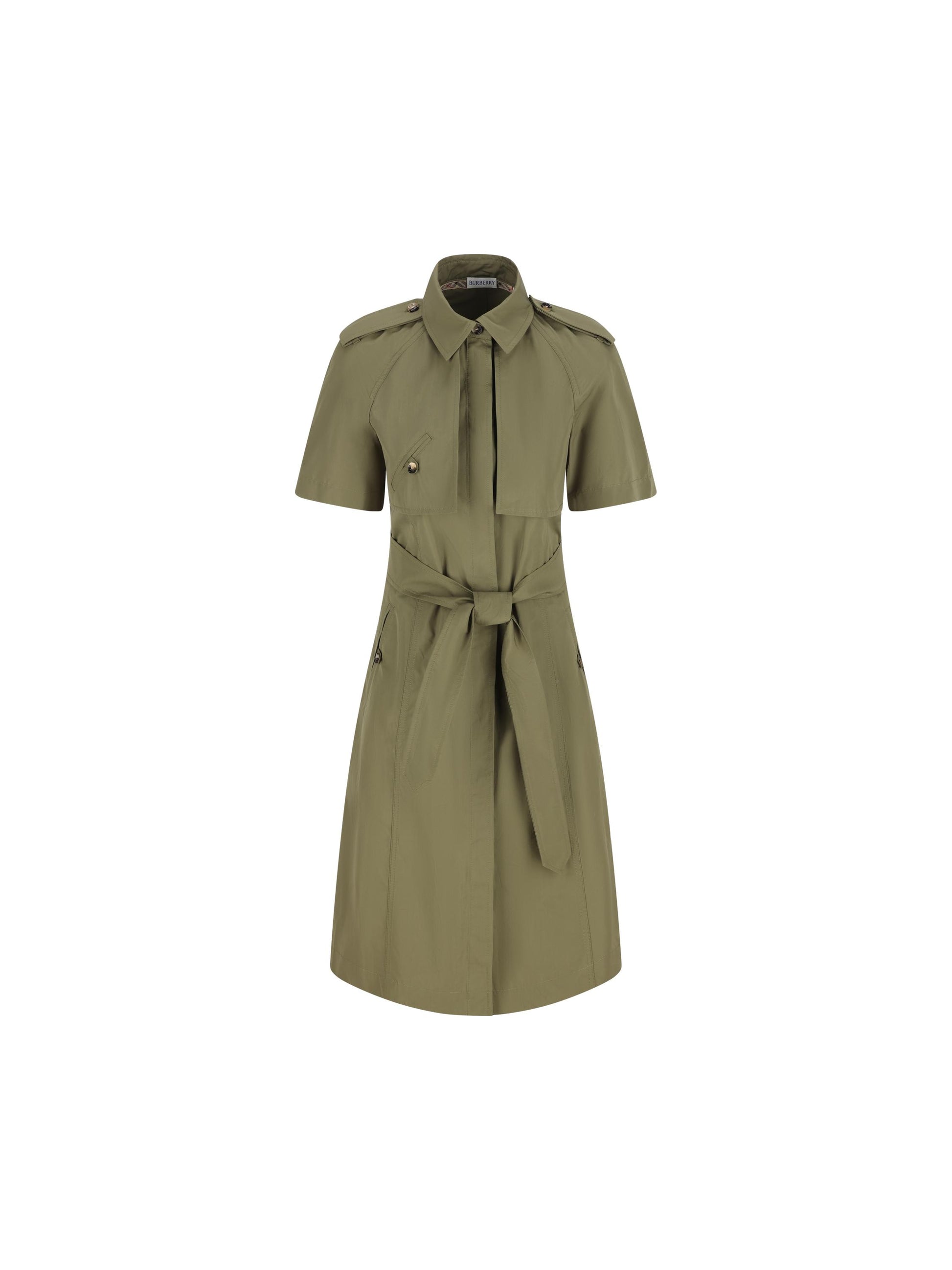 Abito trench in popeline di cotone 8117709 C1424 BURBERRY 