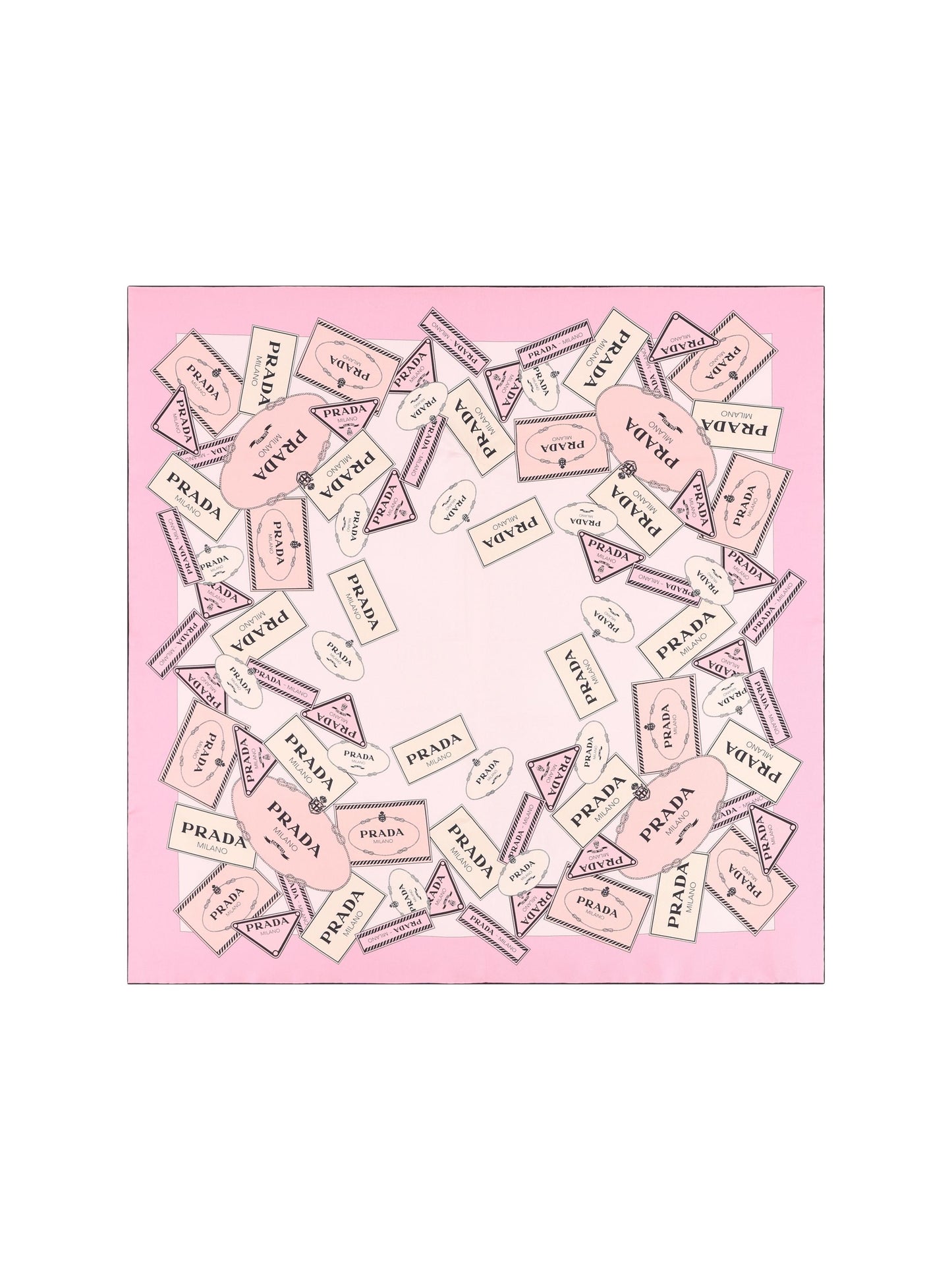 Foulard realizzato in seta. 1FF001 2DGYF0DLD PRADA 