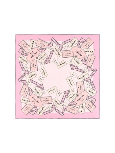 Foulard realizzato in seta. 1FF001 2DGYF0DLD PRADA 