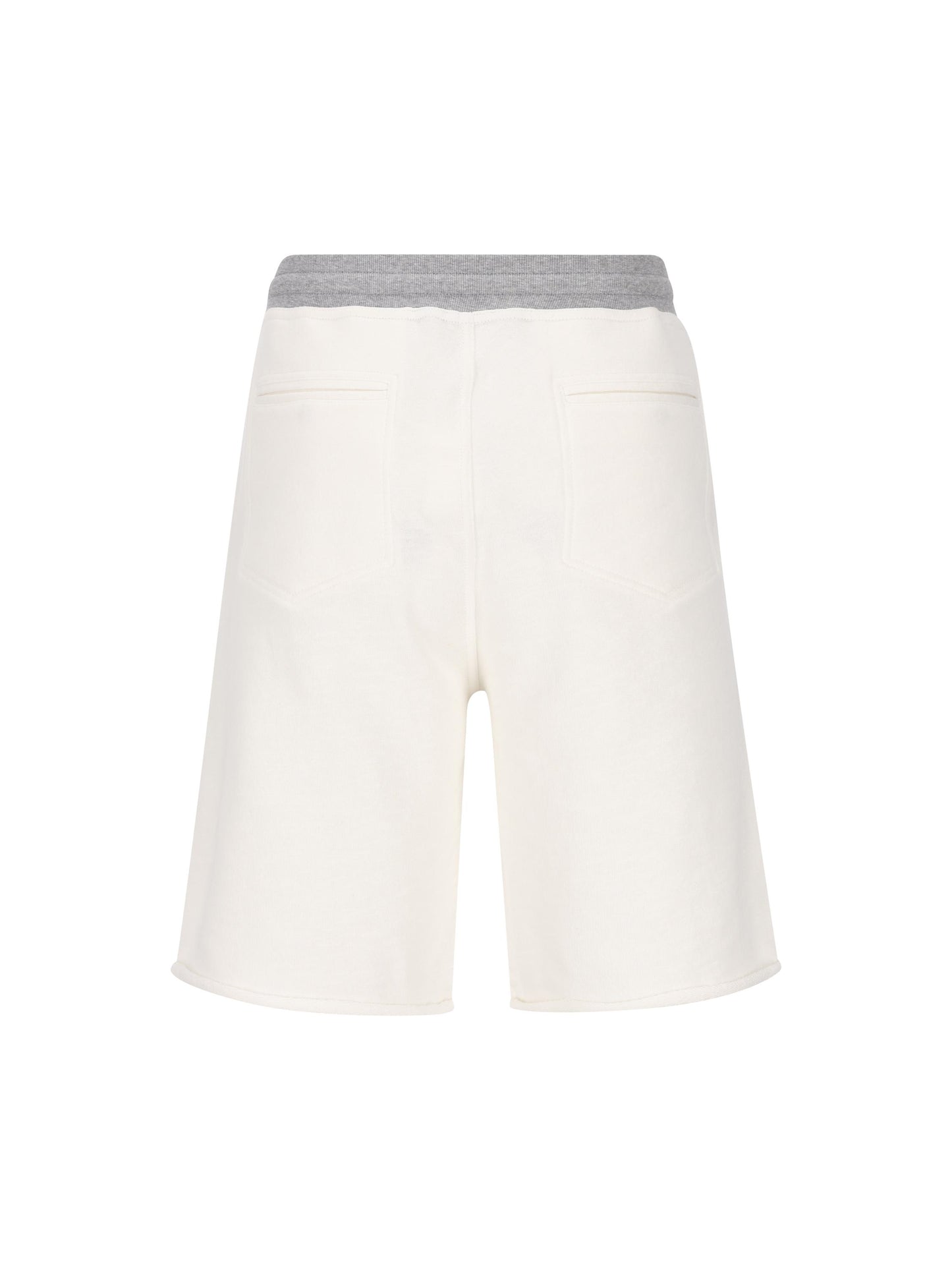 Shorts realizzati in cotone e lino. MR8313375G CTQ27 BRUNELLO CUCINELLI 