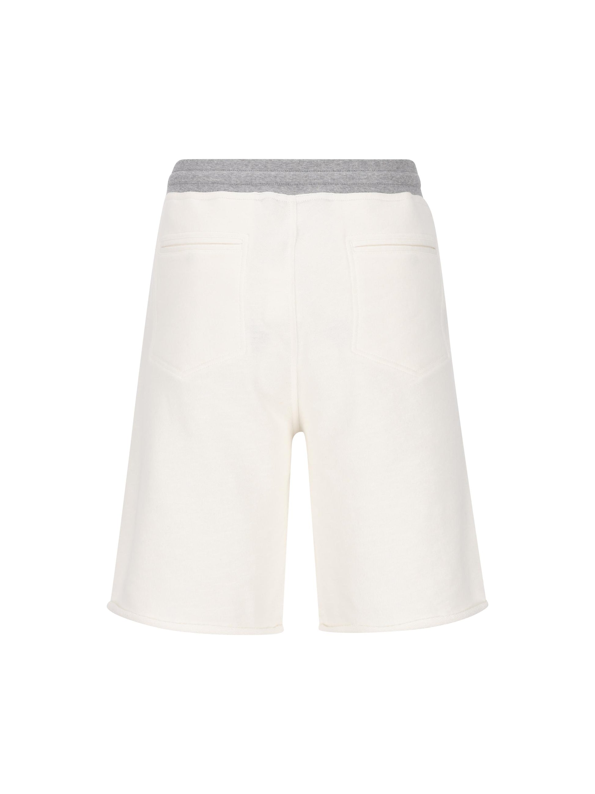 Shorts realizzati in cotone e lino. MR8313375G CTQ27 BRUNELLO CUCINELLI 