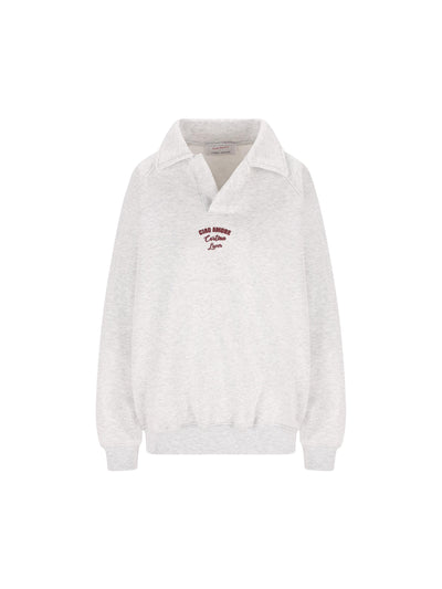 Polo in cotone "Ciao Amore Cortina Lover" F25ET1925K 38 GIADA BENINCASA 