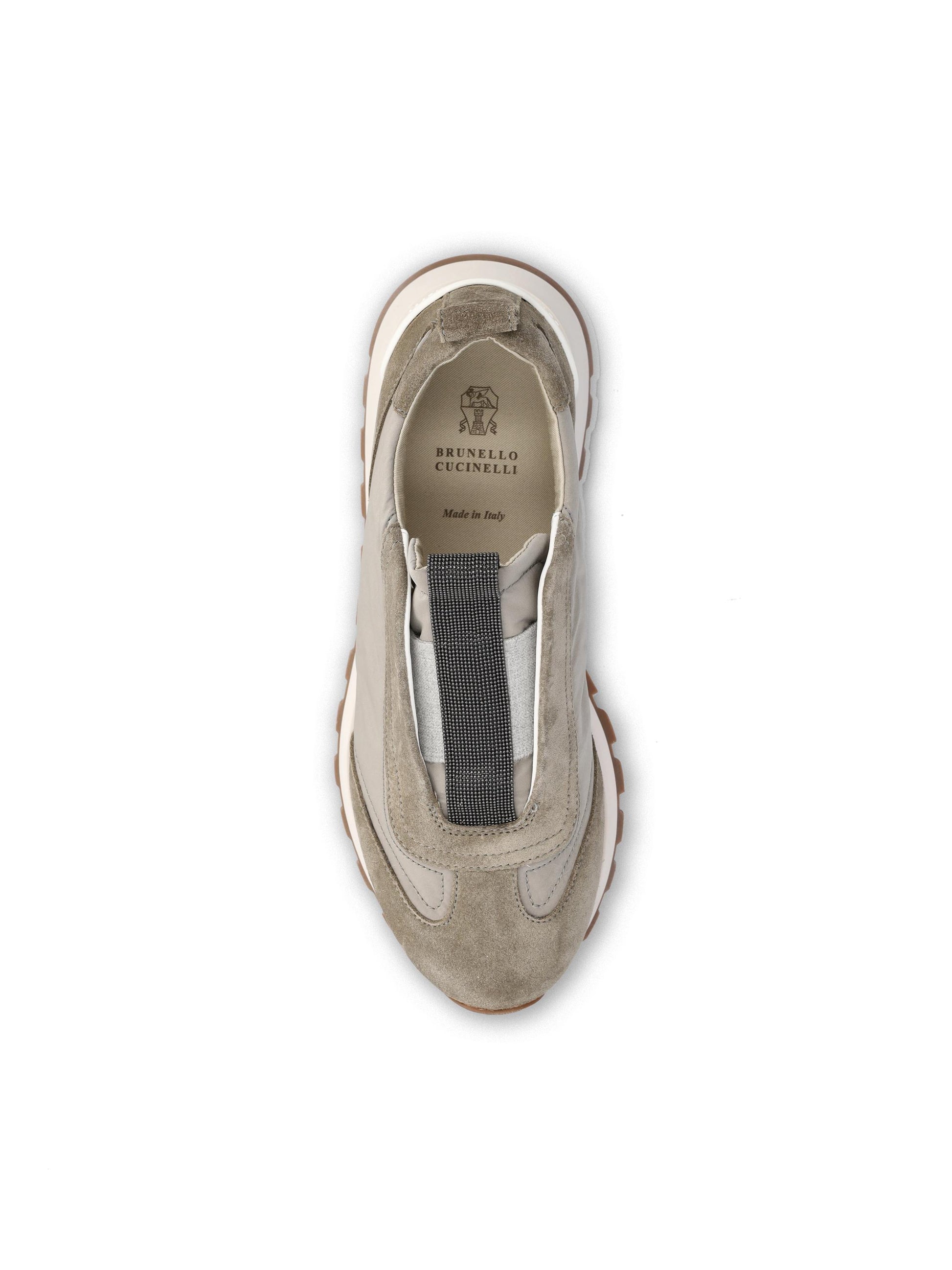 Sneakers realizzate in poliestere. MZ47G2127 C7550 BRUNELLO CUCINELLI 