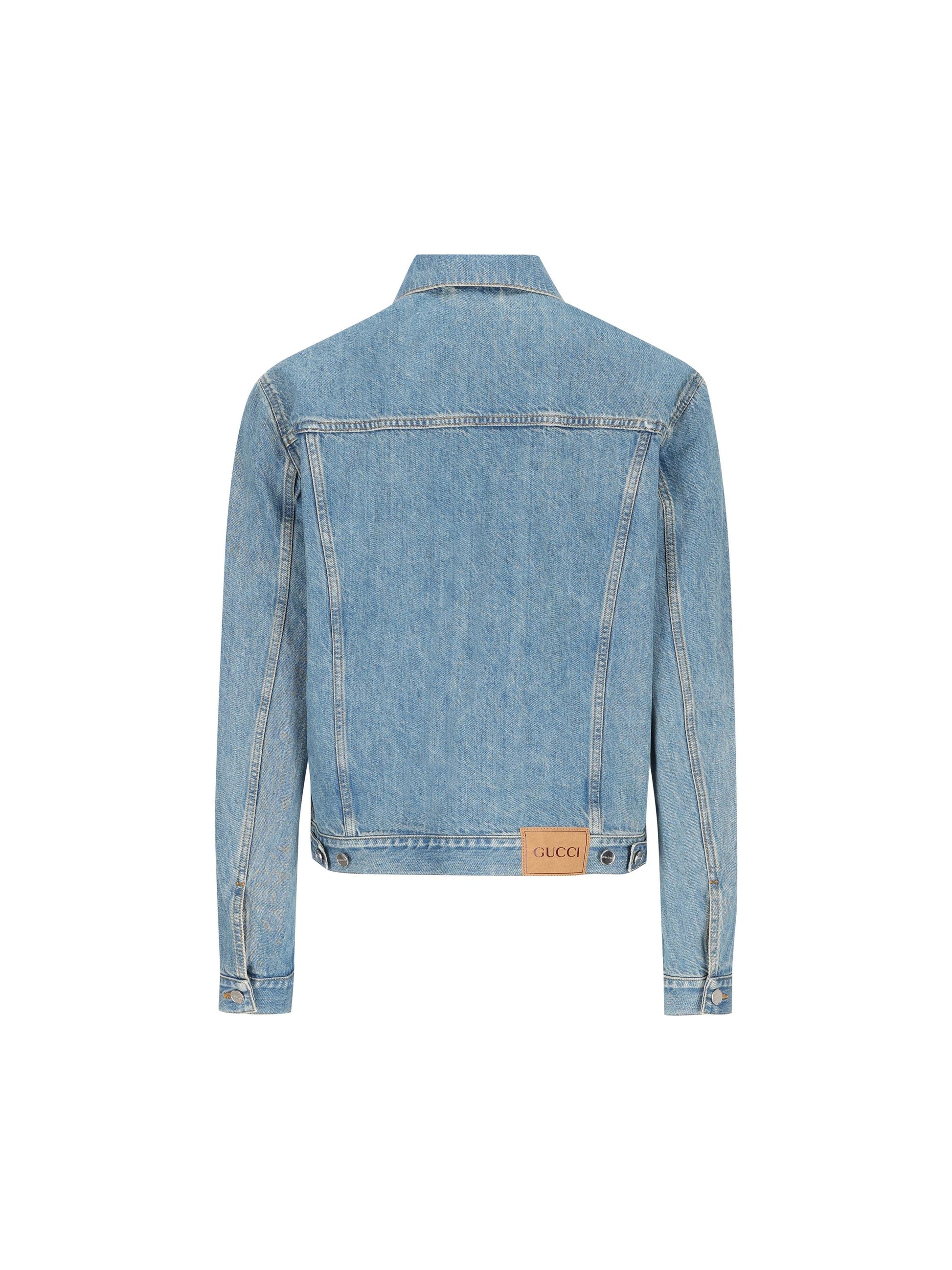 Giacca realizzata in denim di cotone. 815625 XDC6W4492 GUCCI 