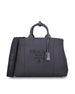 Borsa realizzata in cotone e lino. 2VG131 2CYAF0216 PRADA 