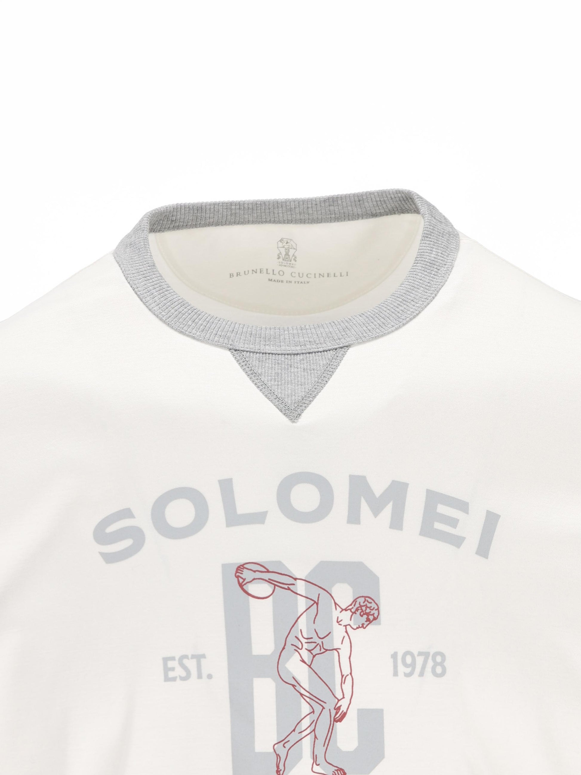 T-shirt realizzata in cotone. M0B131001G CFR27 BRUNELLO CUCINELLI 