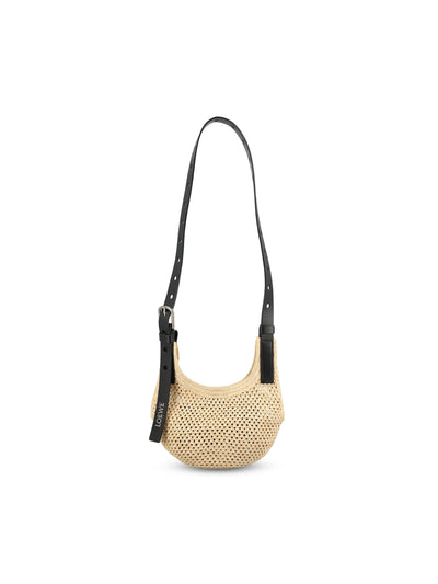 Borsa in rafia e pelle. APNCPHHX02 2165 LOEWE - PAULA'S IBIZA 