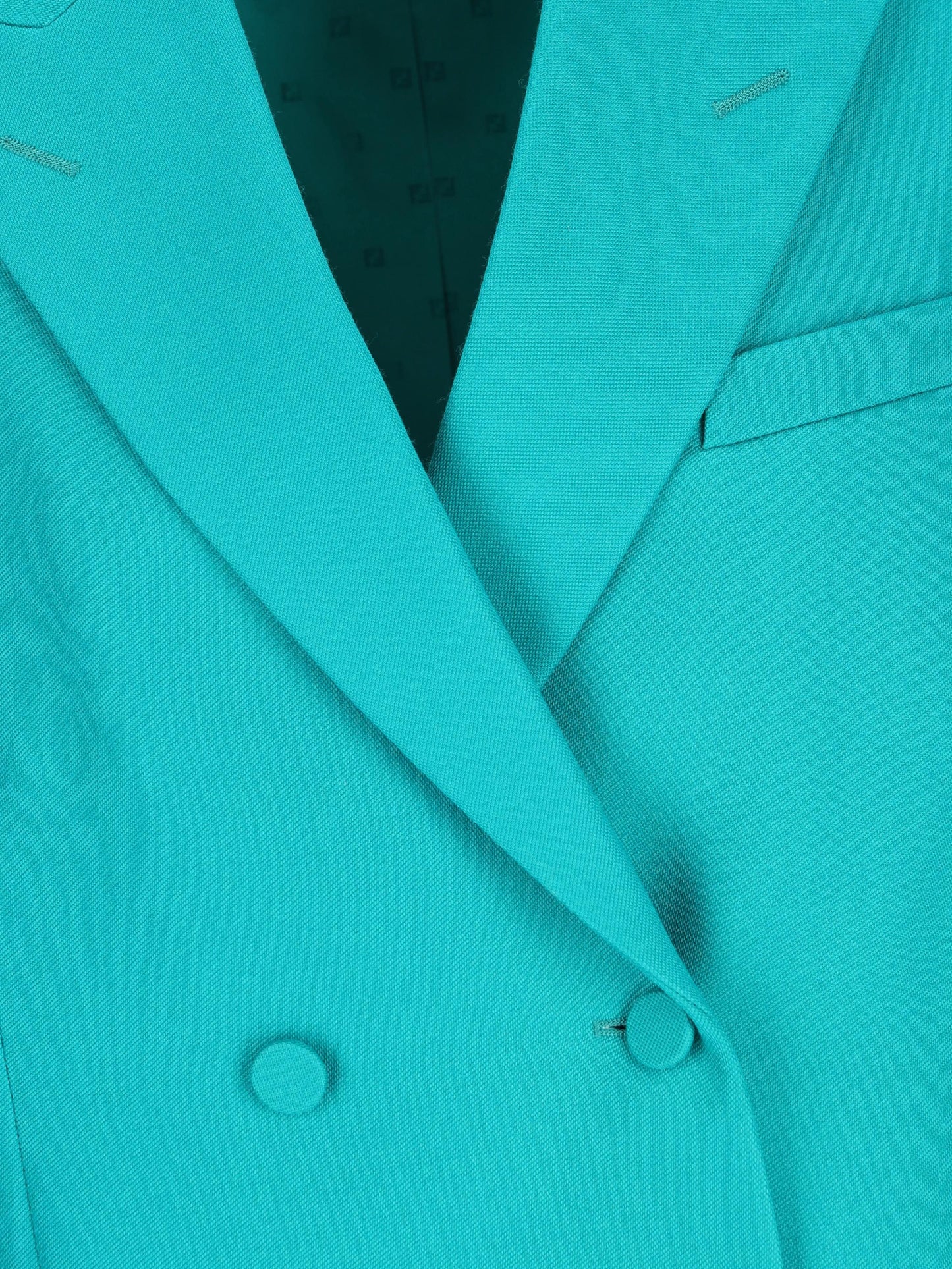 Blazer doppiopetto in lana vergine. FJ7685 AJYFF1UKL FENDI 