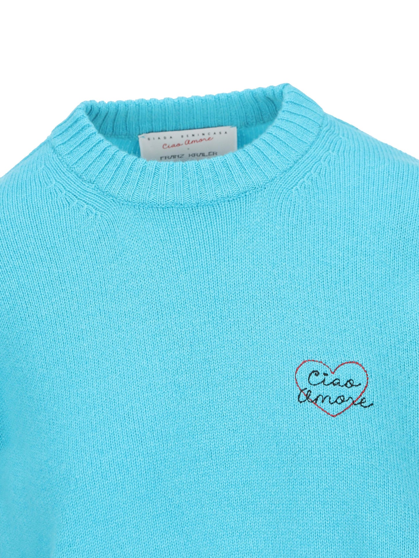 Pullover "Heartbeat" in cashmere. S25M10 11 GIADA BENINCASA 