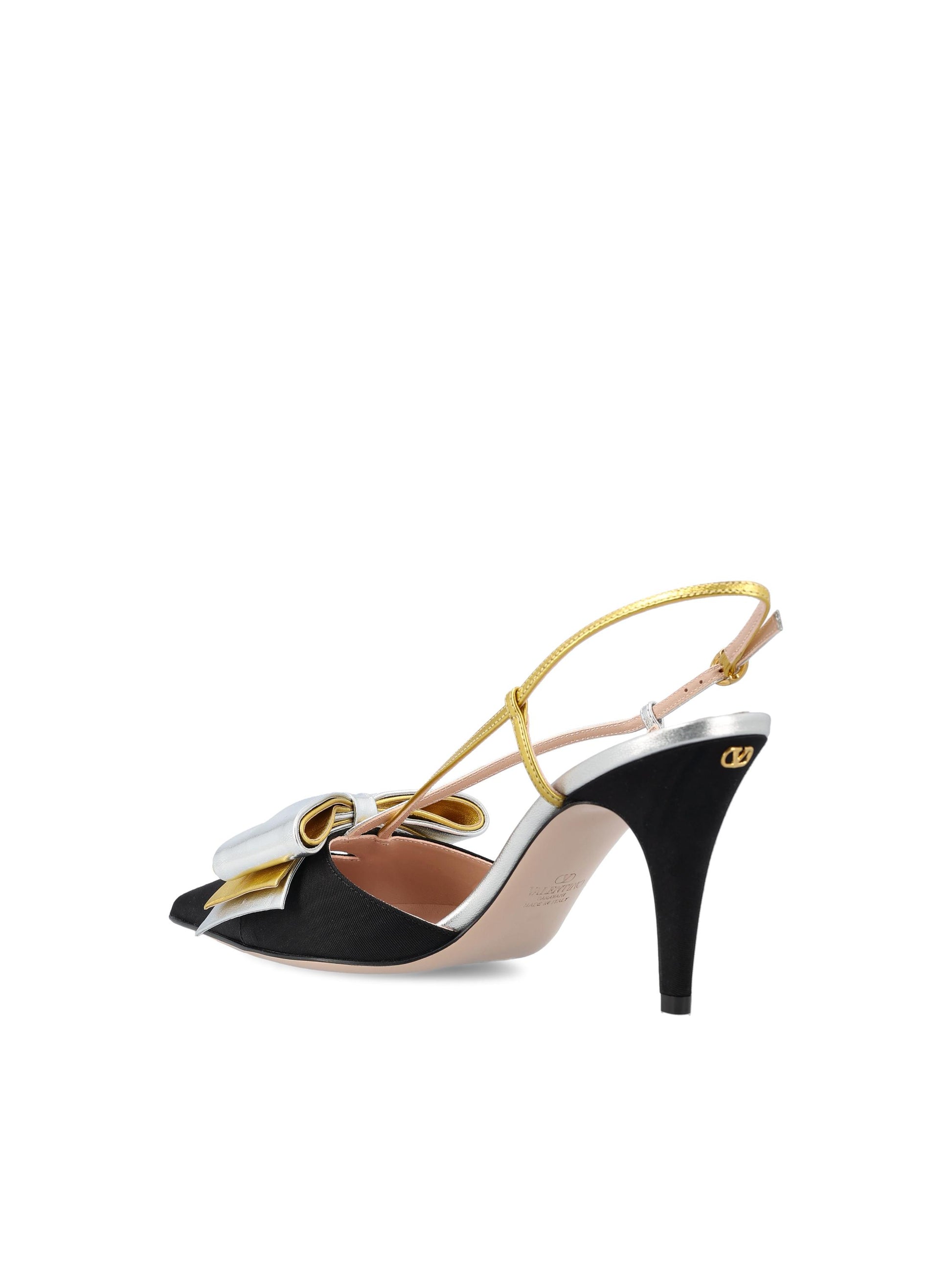 Décolleté Slingback in tessuto moiré. 7W2S0MX4QLJ R1V VALENTINO GARAVANI 