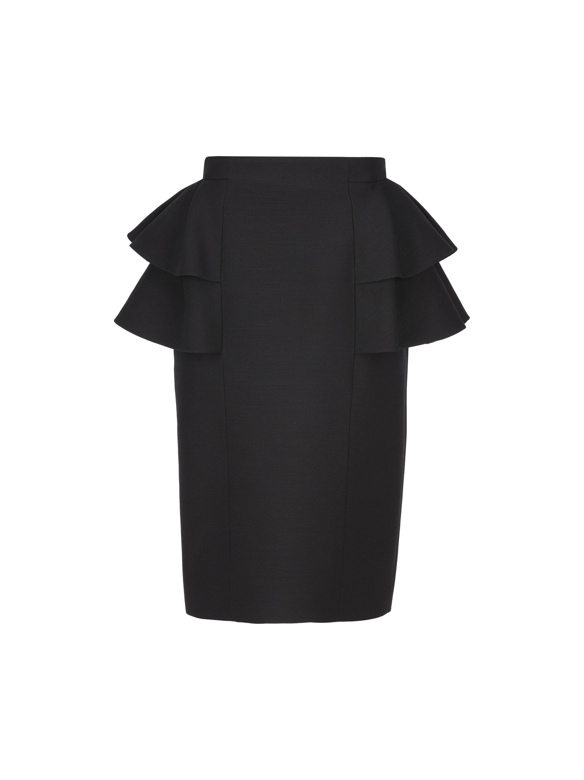 Gonna in lana vergine. 7B3RADJ51CF 0NO VALENTINO GARAVANI 