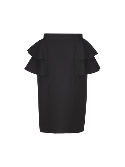 Gonna in lana vergine. 7B3RADJ51CF 0NO VALENTINO GARAVANI 