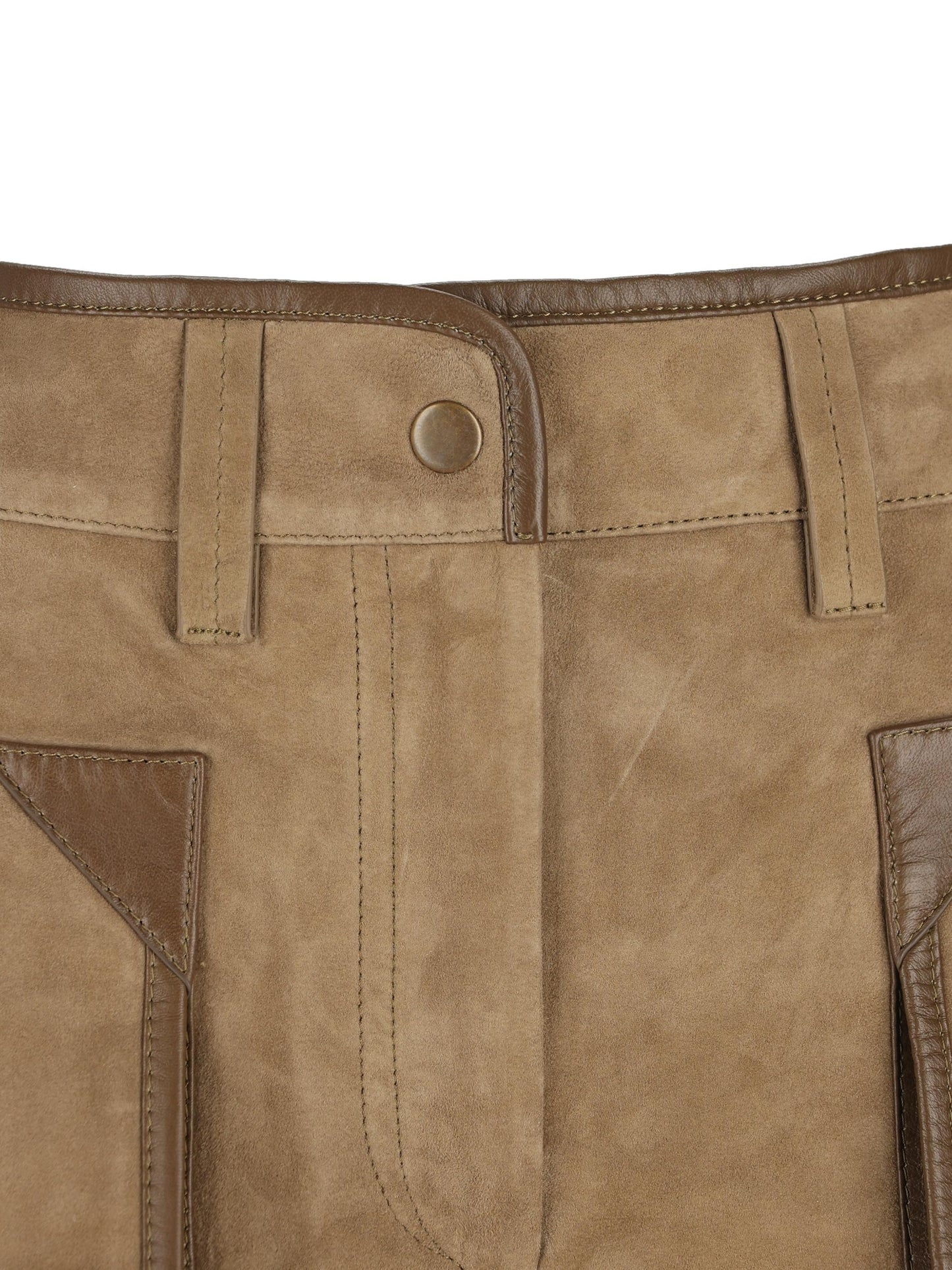 Shorts realizzati in pelle di capra. 26ESH0287FA-D2B01I 50BZ ISABEL MARANT 