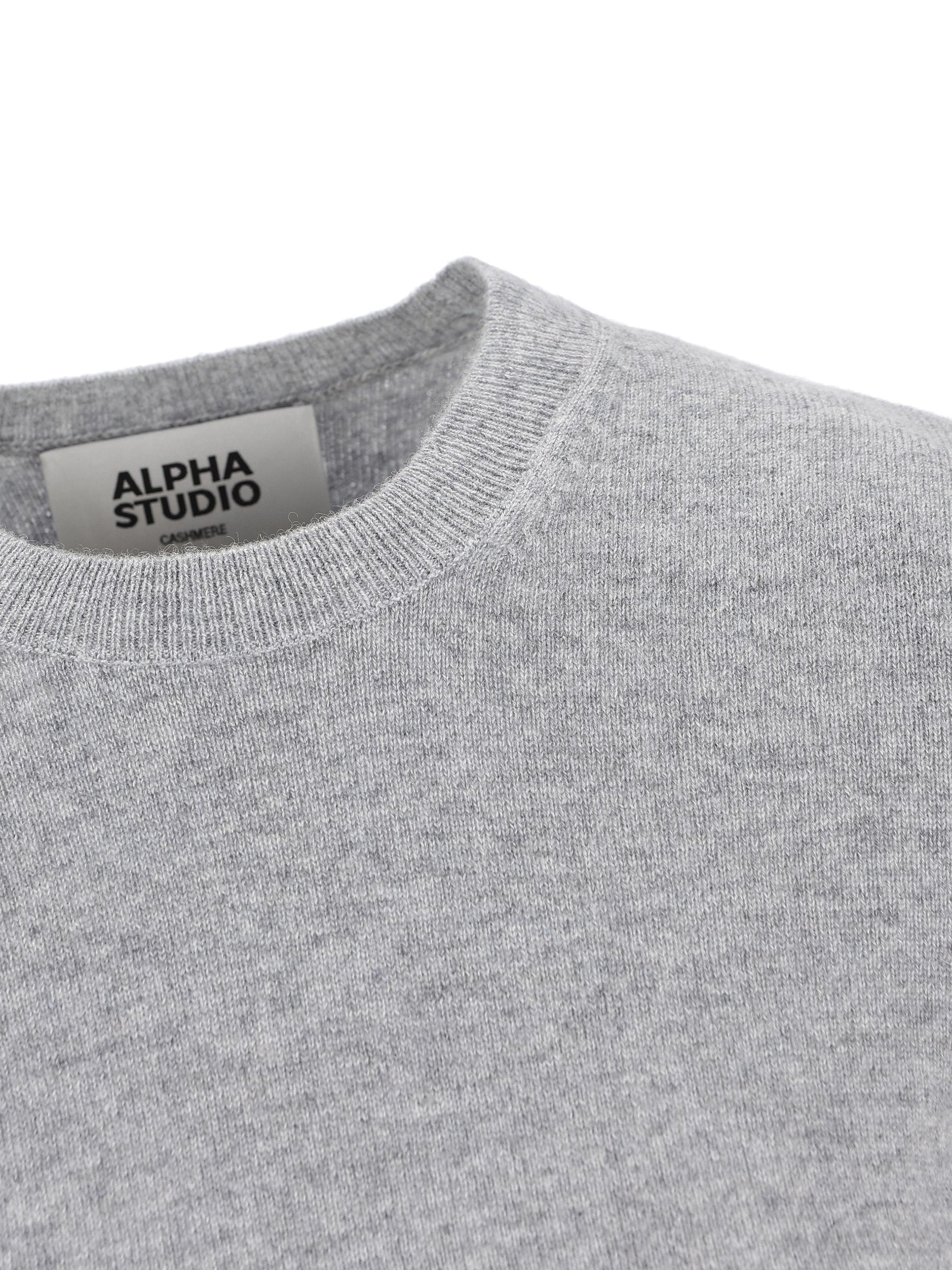 Maglia in Cashmere Manica Corta 4320C 2024 ALPHA STUDIO 