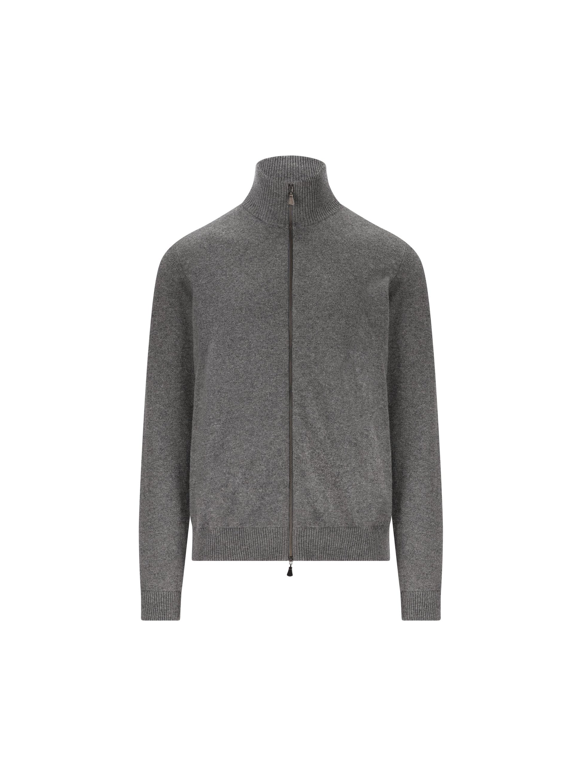 Blouson basic in cashmere con zip 3157E 1005 ALPHA STUDIO 