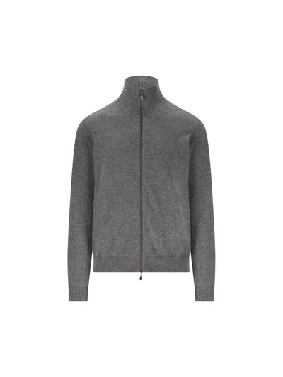 Blouson basic in cashmere con zip 3157E 1005 ALPHA STUDIO 