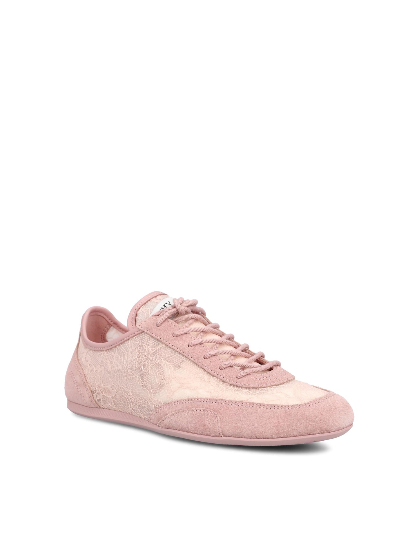 Sneakers realizzate in pizzo floreale e pelle. SUNNY/F ZGBVROSEMIX JIMMY CHOO 