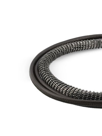 Chocker realizzato in pelle. MCOW9G022 CU854 BRUNELLO CUCINELLI 