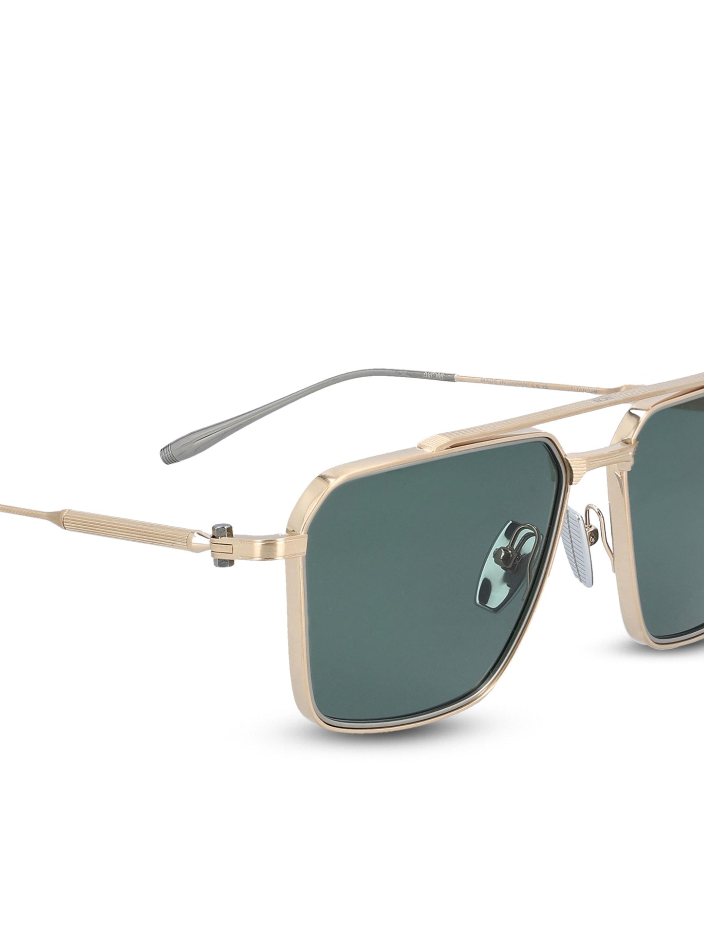 Occhiali realizzati in titanio. AKS-523A-56 GLD - PLD AKONI 