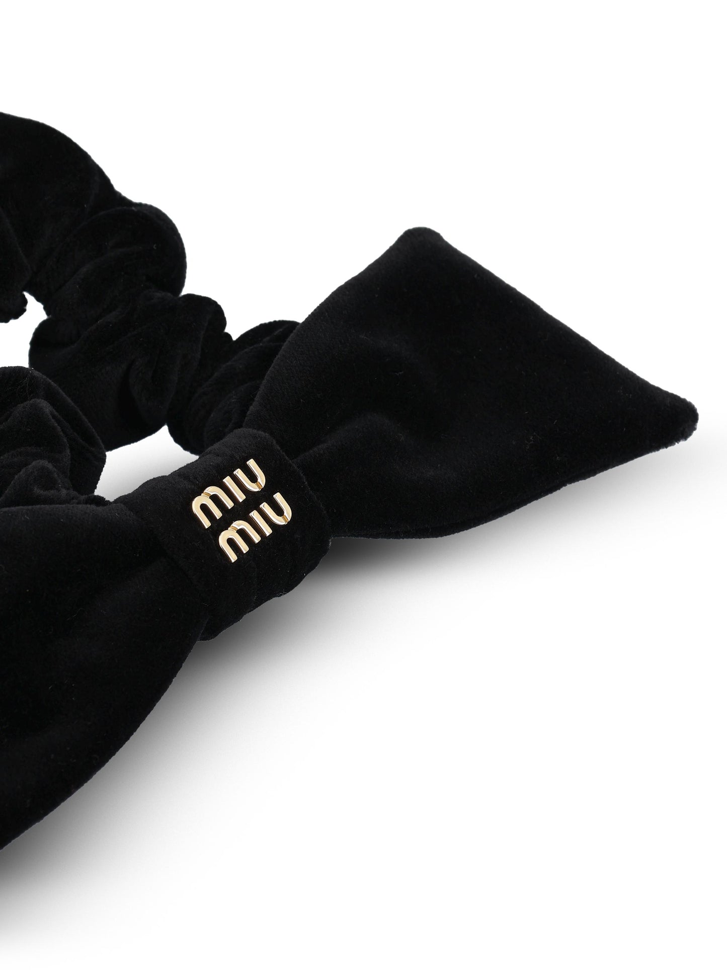 Elastico per capelli realizzato in cotone. 5IF181 068F0002 MIU MIU 