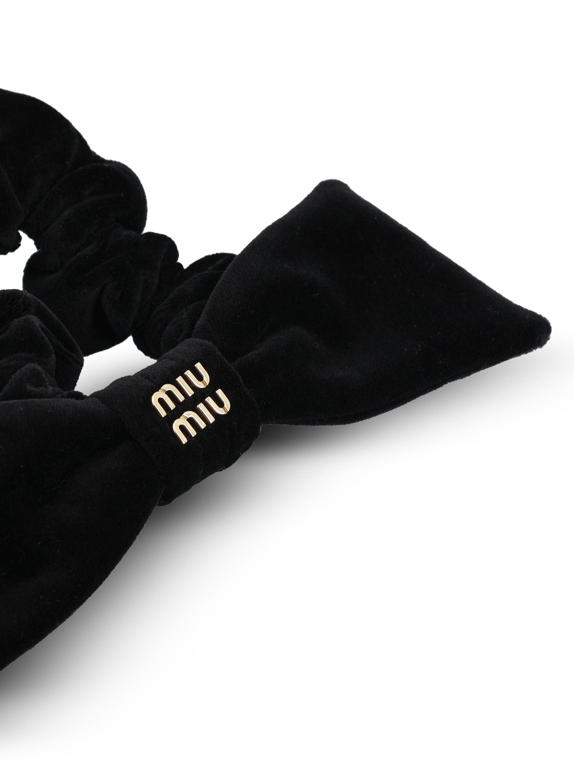 Elastico per capelli realizzato in cotone. 5IF181 068F0002 MIU MIU 