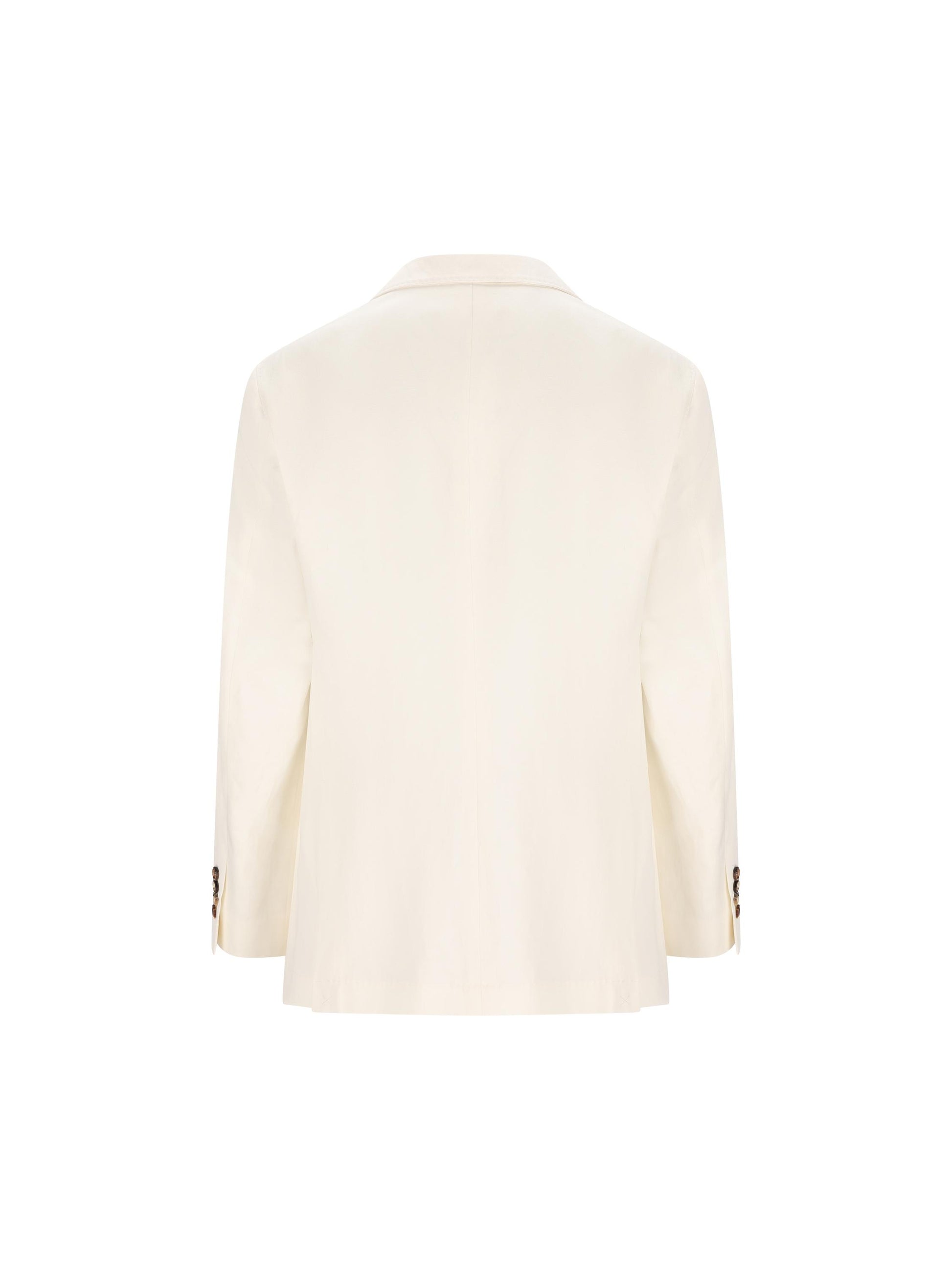 Giacca realizzata in seta e lino. MR4787BPD C1010 BRUNELLO CUCINELLI 