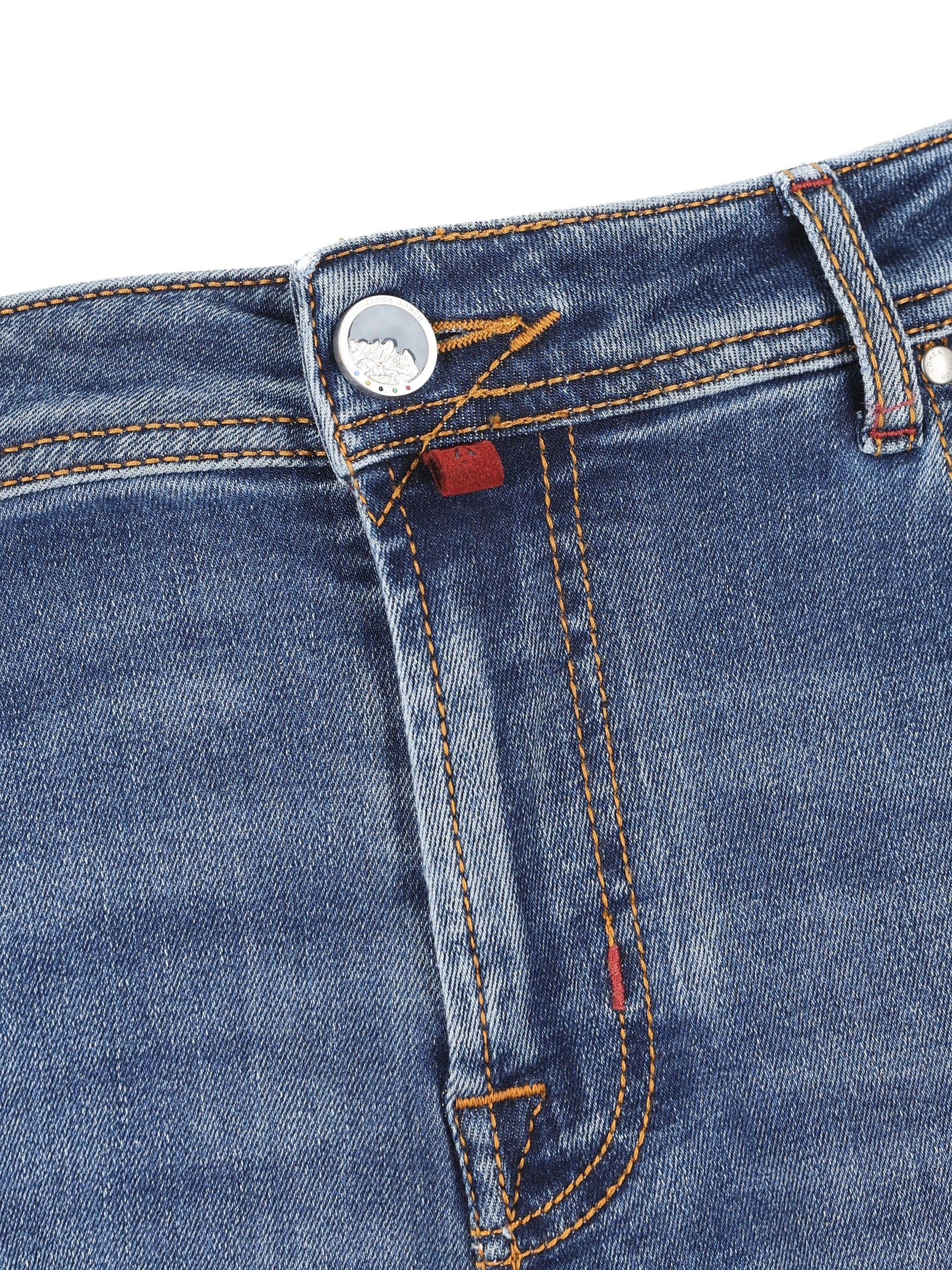 Jeans 5 tasche Bard regular-slim Fast in denim power stretch QM009066 P0024V1200D JACOB COHËN 