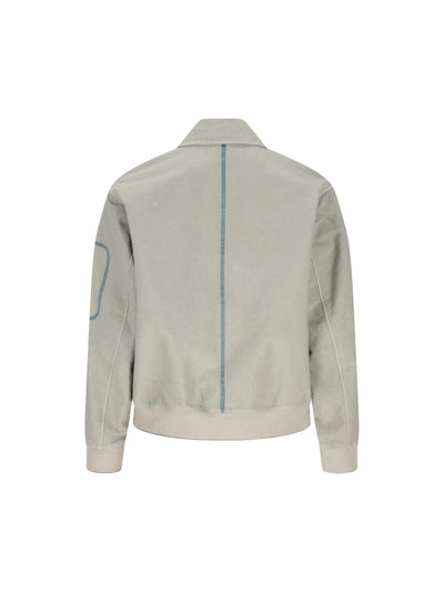Giacca realizzata in poliammide e cotone. MOW201A11 0686G904 MASSIMO OSTI STUDIO 