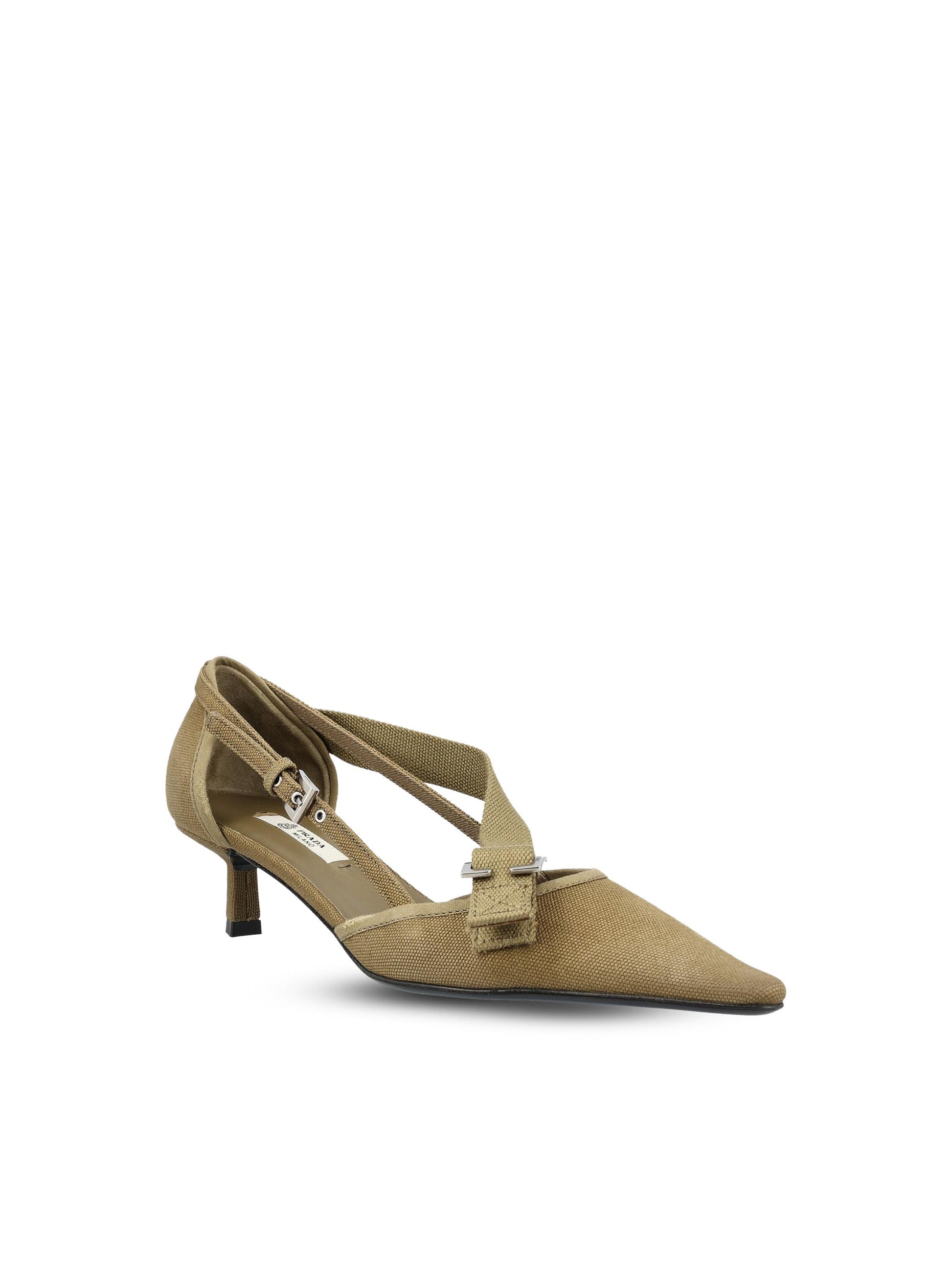 Décolleté in canvas 1I444O 010F0161 PRADA 