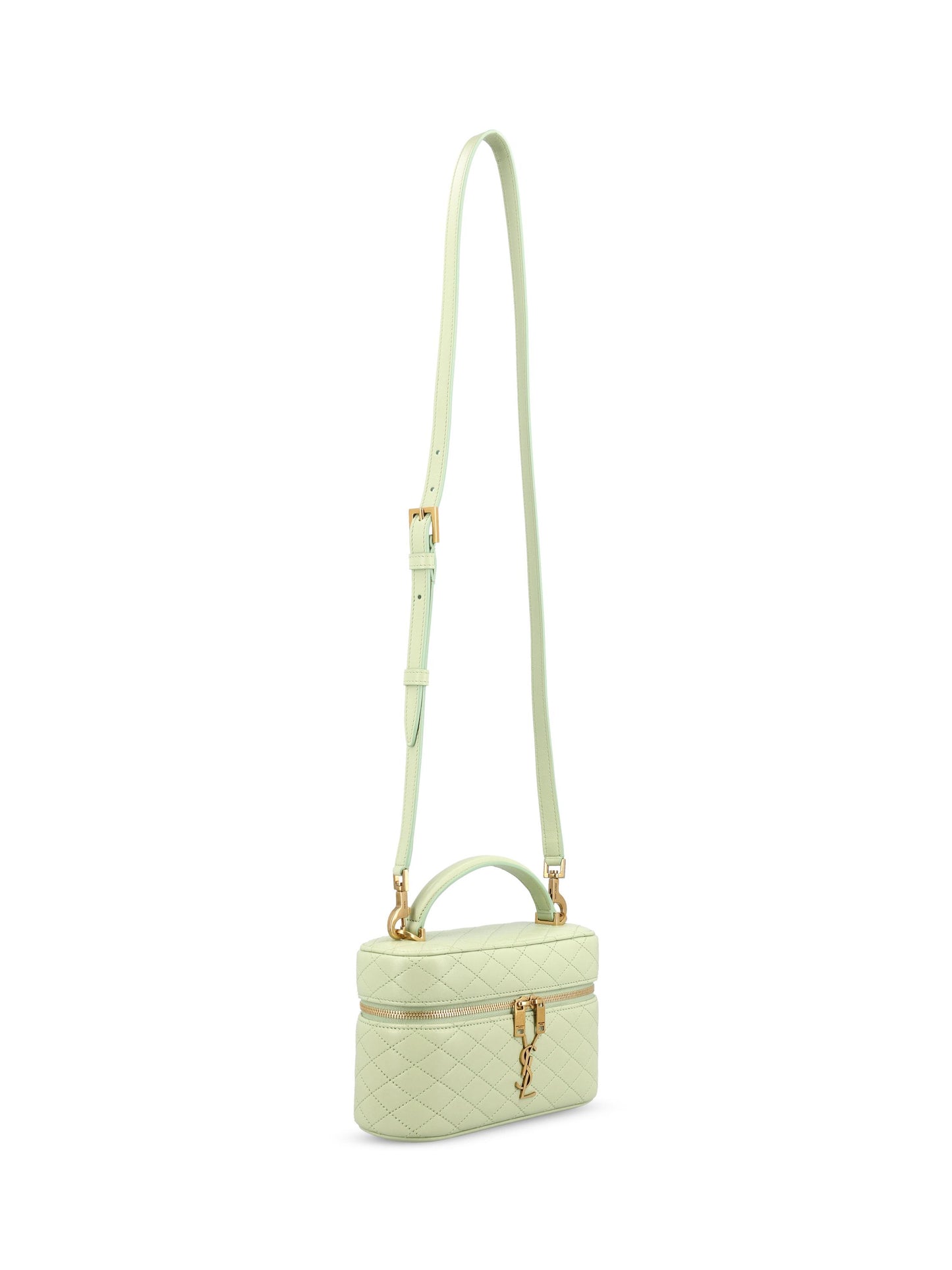 Borsa realizzata in pelle di agnello. 766731 1EL073986 SAINT LAURENT 