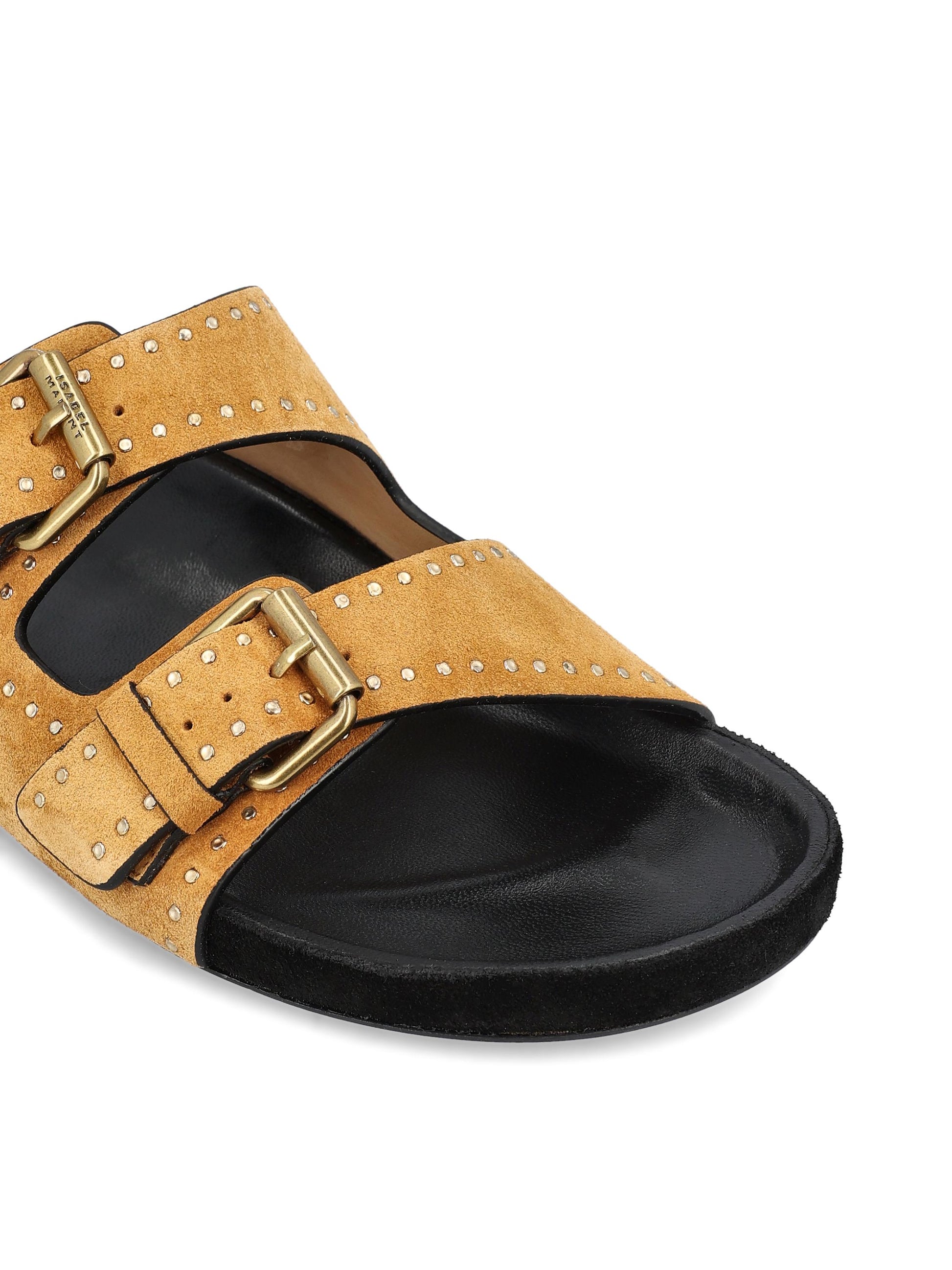 Sandalo in pelle. 24ESD0118FA-B2B11S 50CT ISABEL MARANT 