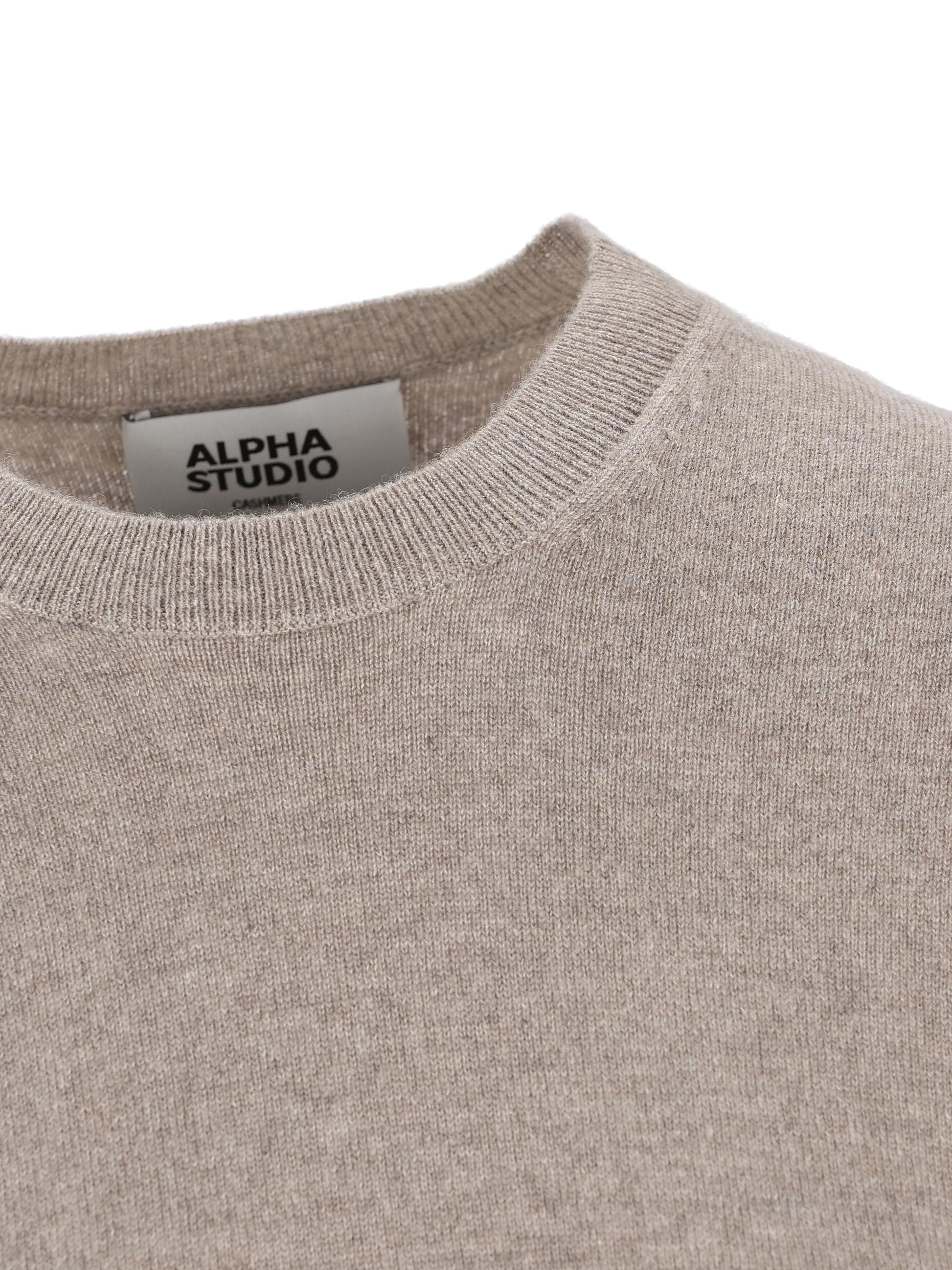 Maglia in Cashmere Manica Corta 4320C 2016 ALPHA STUDIO 