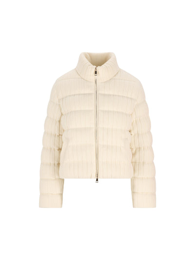 Cardigan realizzato in misto lana e cashmere. W9B00025 M4281034 MONCLER 