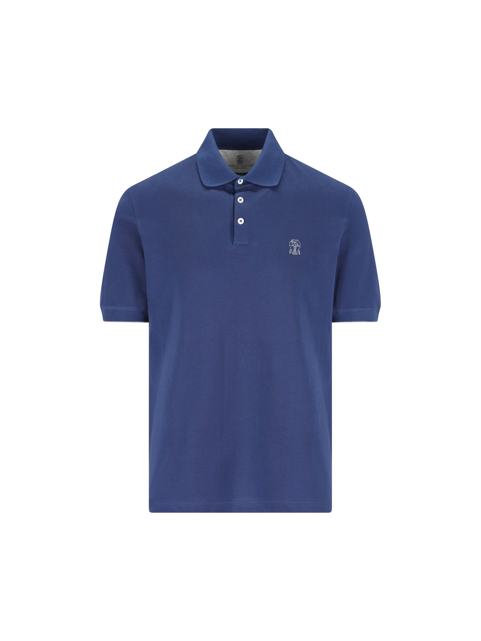 Polo realizzata in cotone. ME8548788 CPW89 BRUNELLO CUCINELLI 
