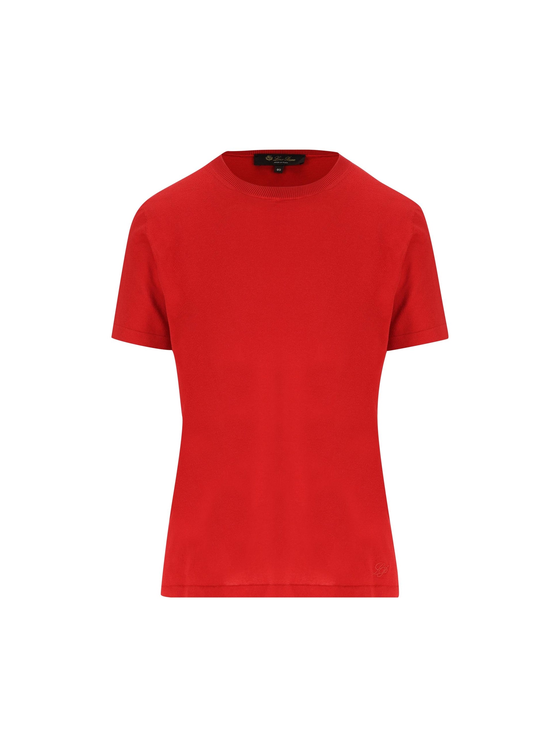 Maglia realizzata in cotone. FAM7984 R0CR LORO PIANA 