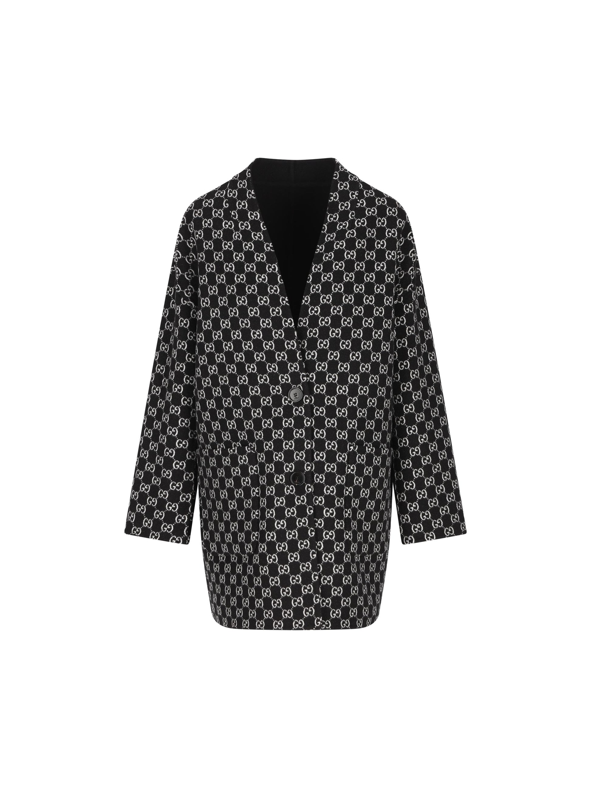 Cappotto realizzato in lana e seta. 846744 ZAQW01070 GUCCI 